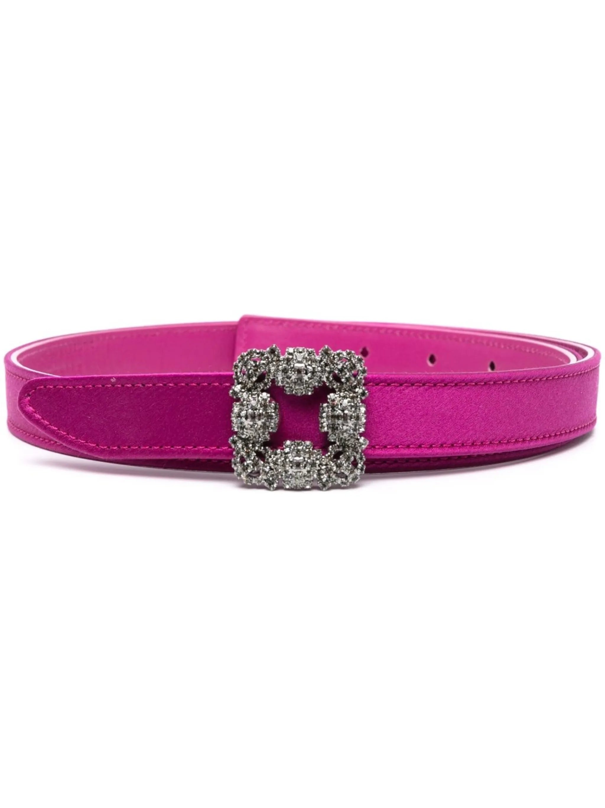 Hangisi 20mm crystal-embellished belt