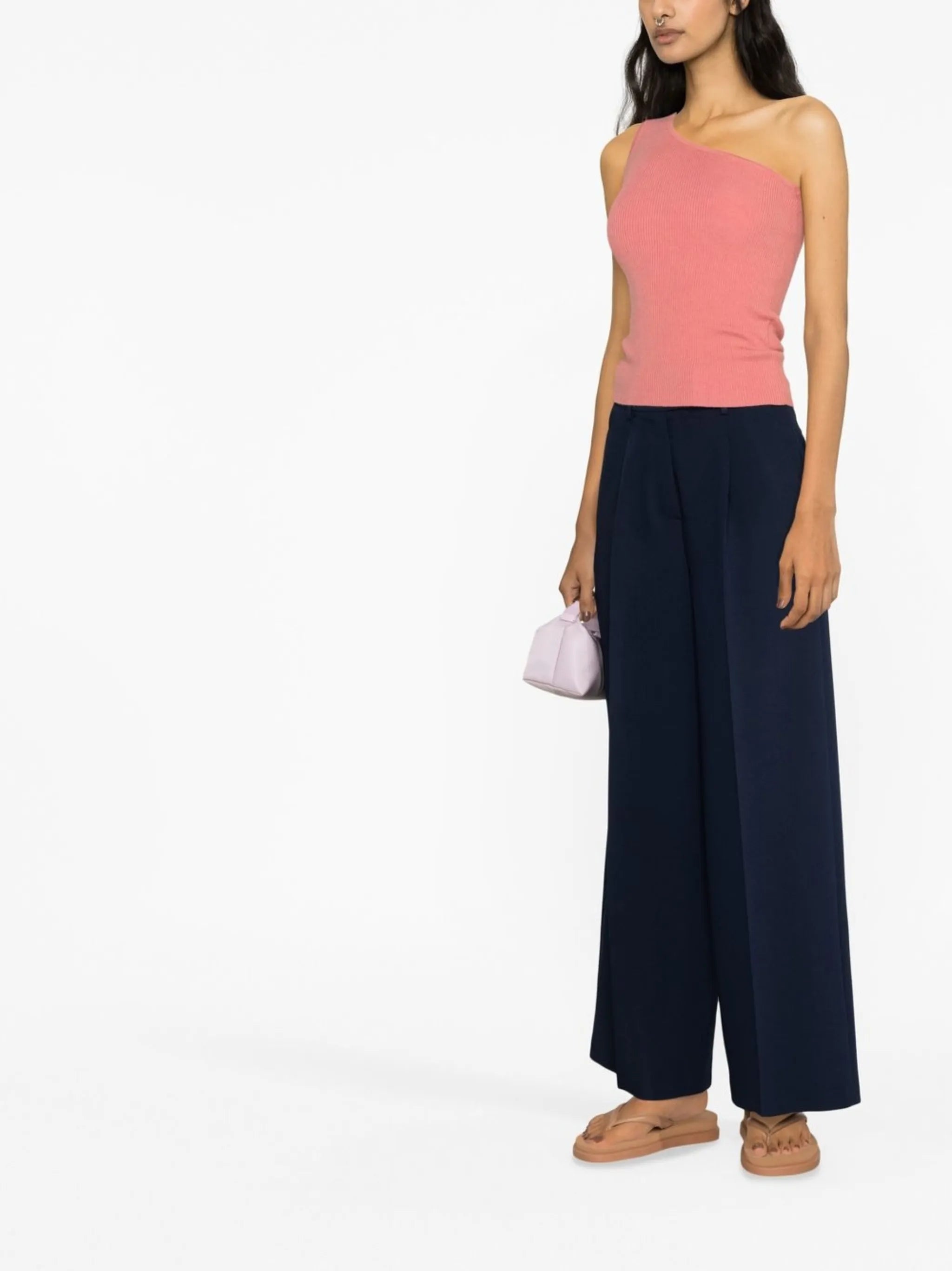 Diya one-shoulder tank top