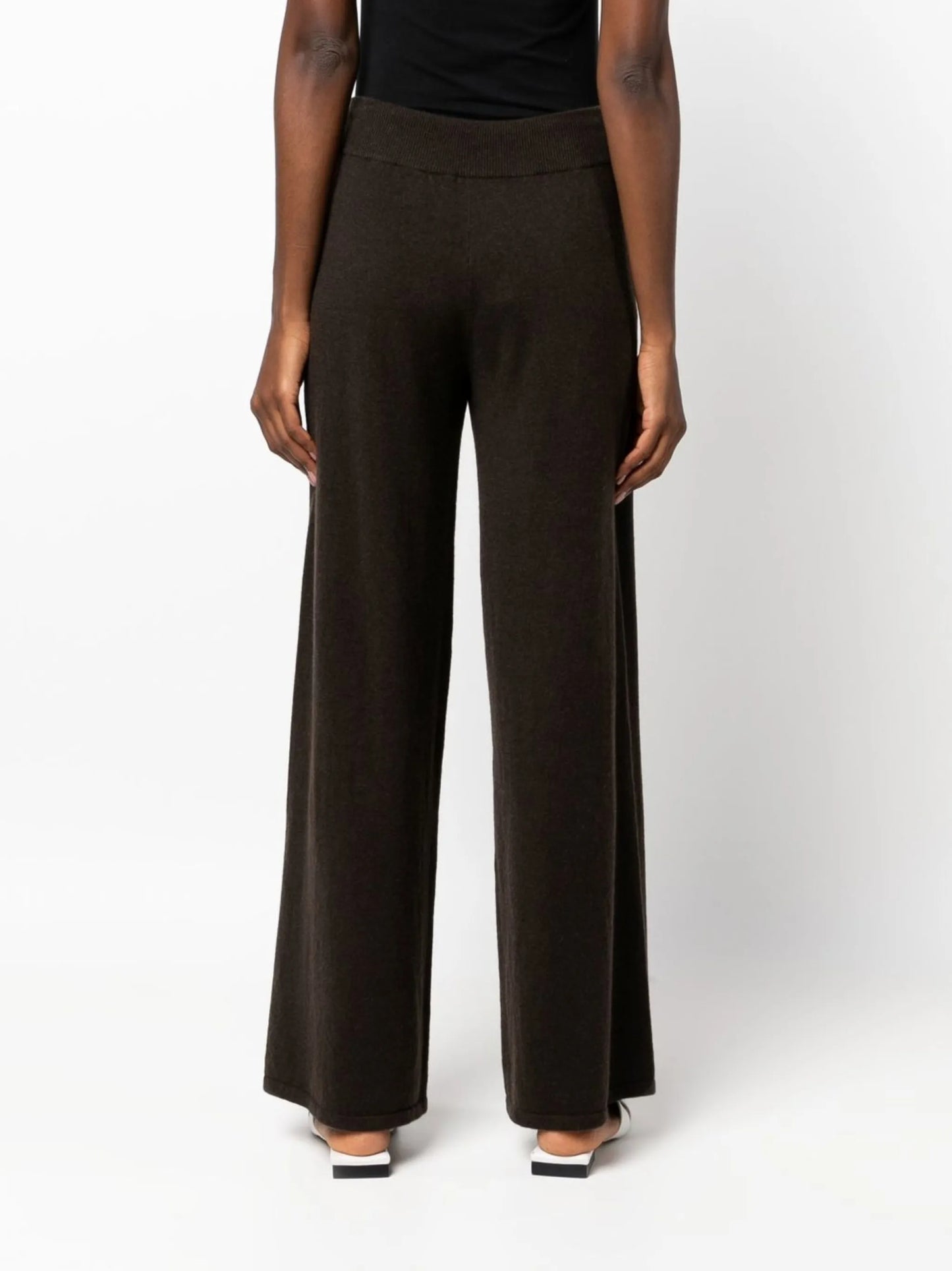 Sofi wide-leg cashmere trousers