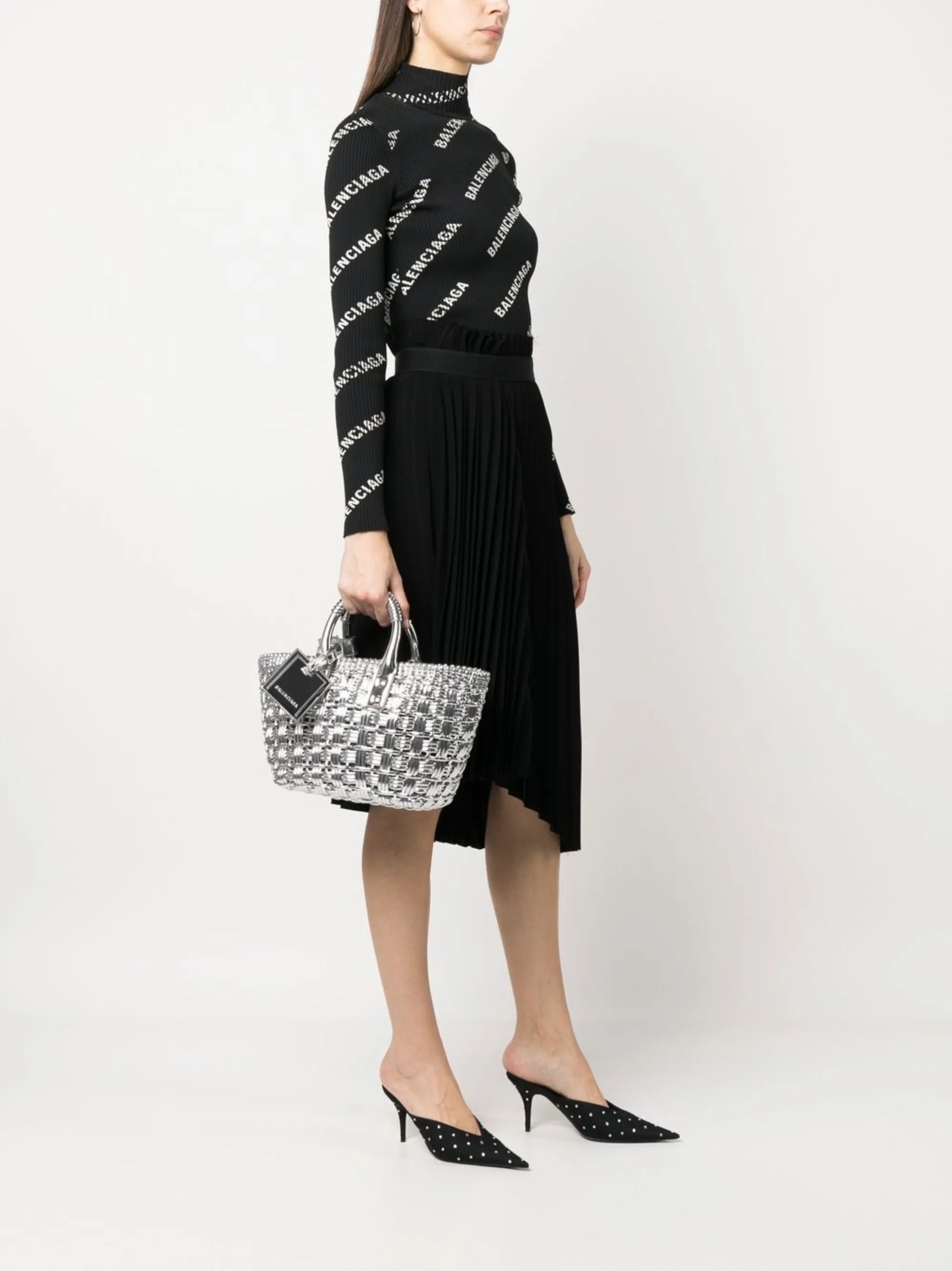 Bistro XS mirrored basket bag