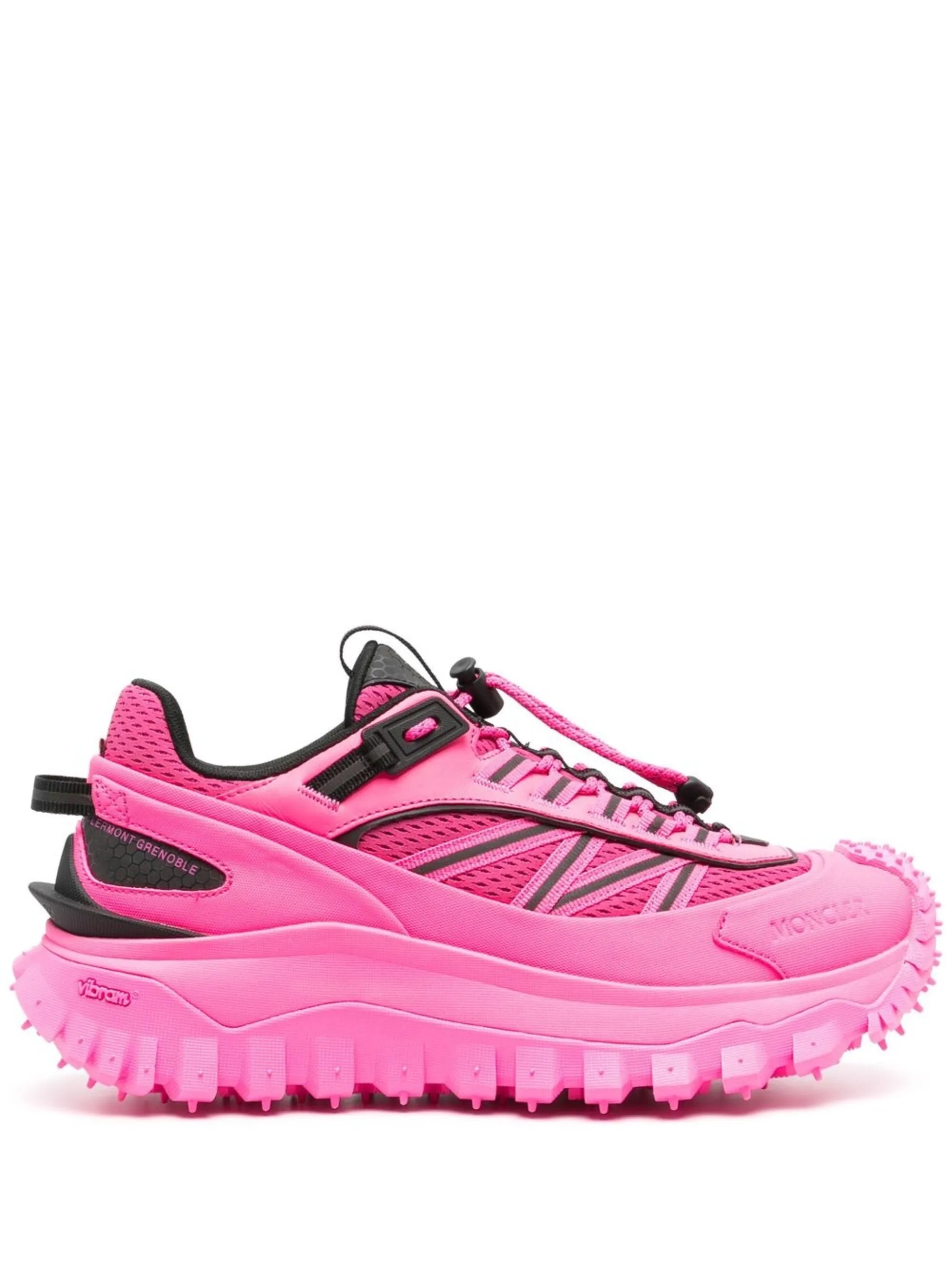 panelled chunky-sole sneakers