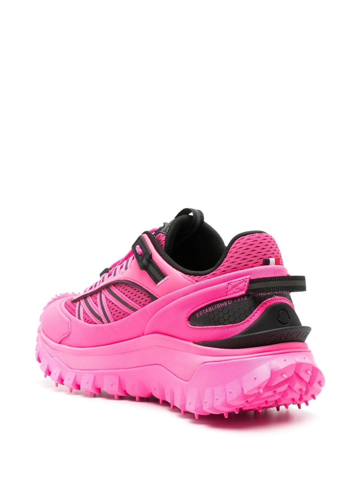 panelled chunky-sole sneakers