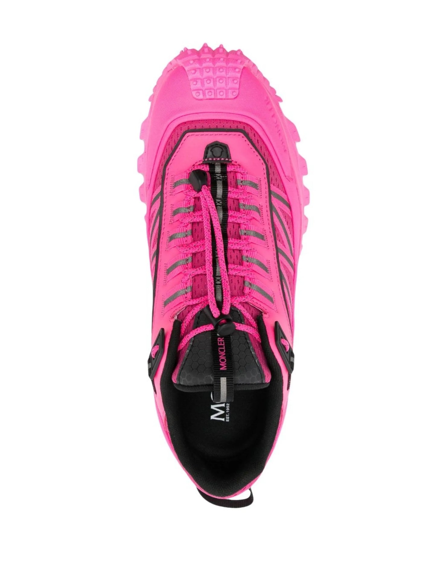 panelled chunky-sole sneakers