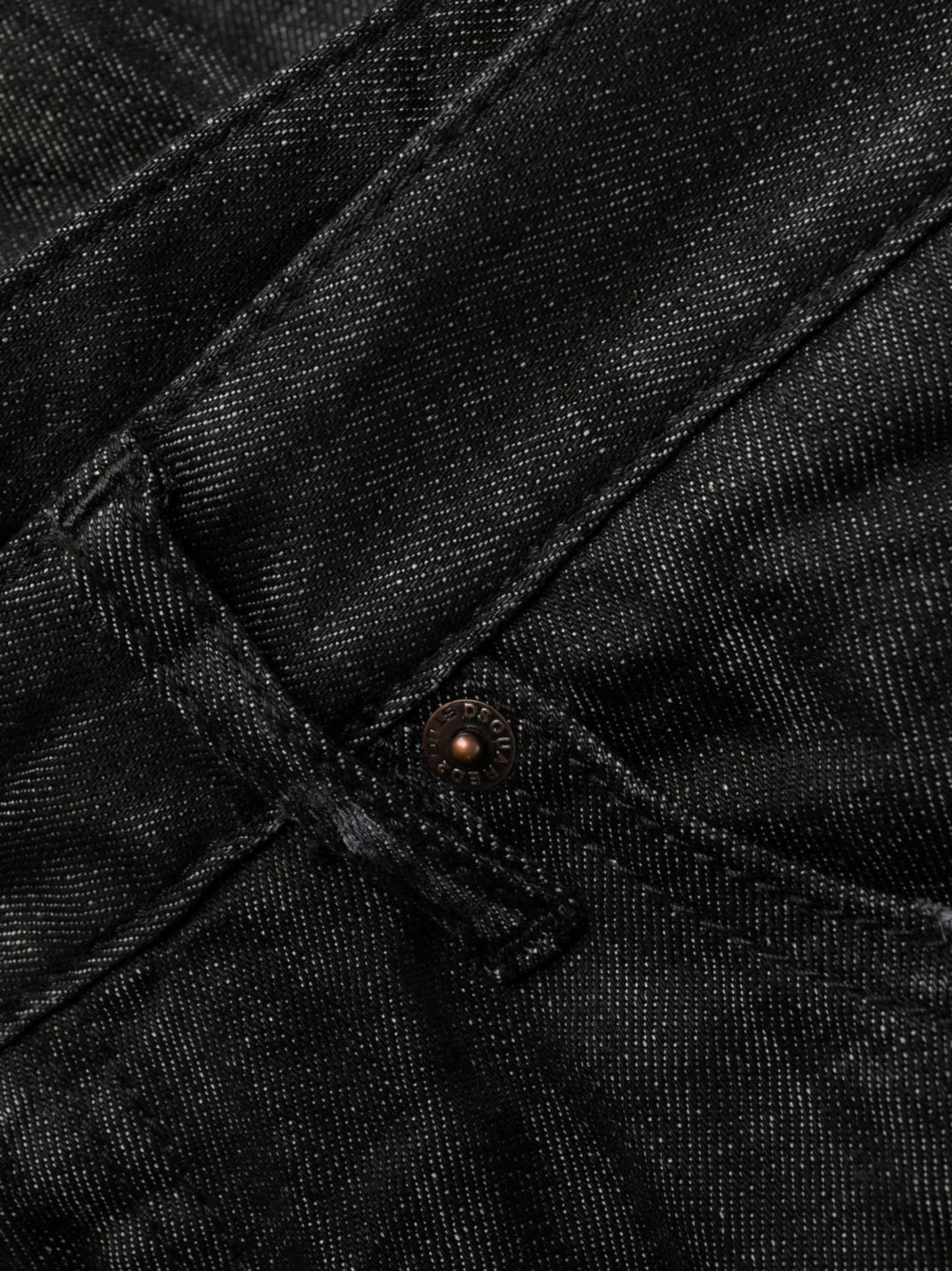 tapered slim-cut jeans