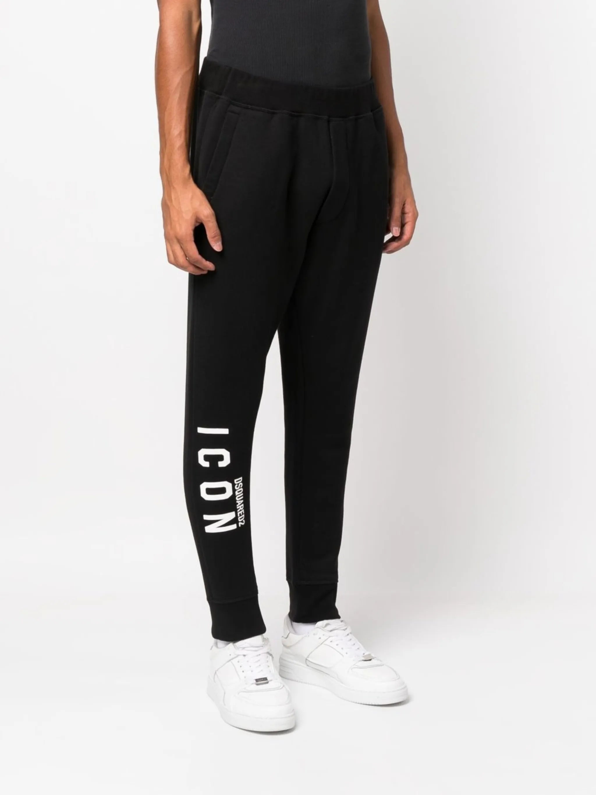 Icon logo-print track pants
