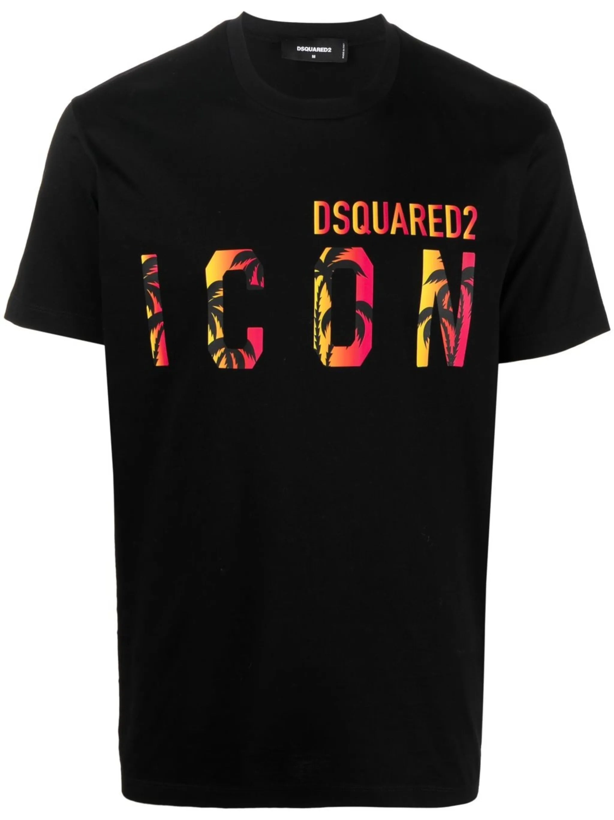 Icon tropical logo-print T-shirt
