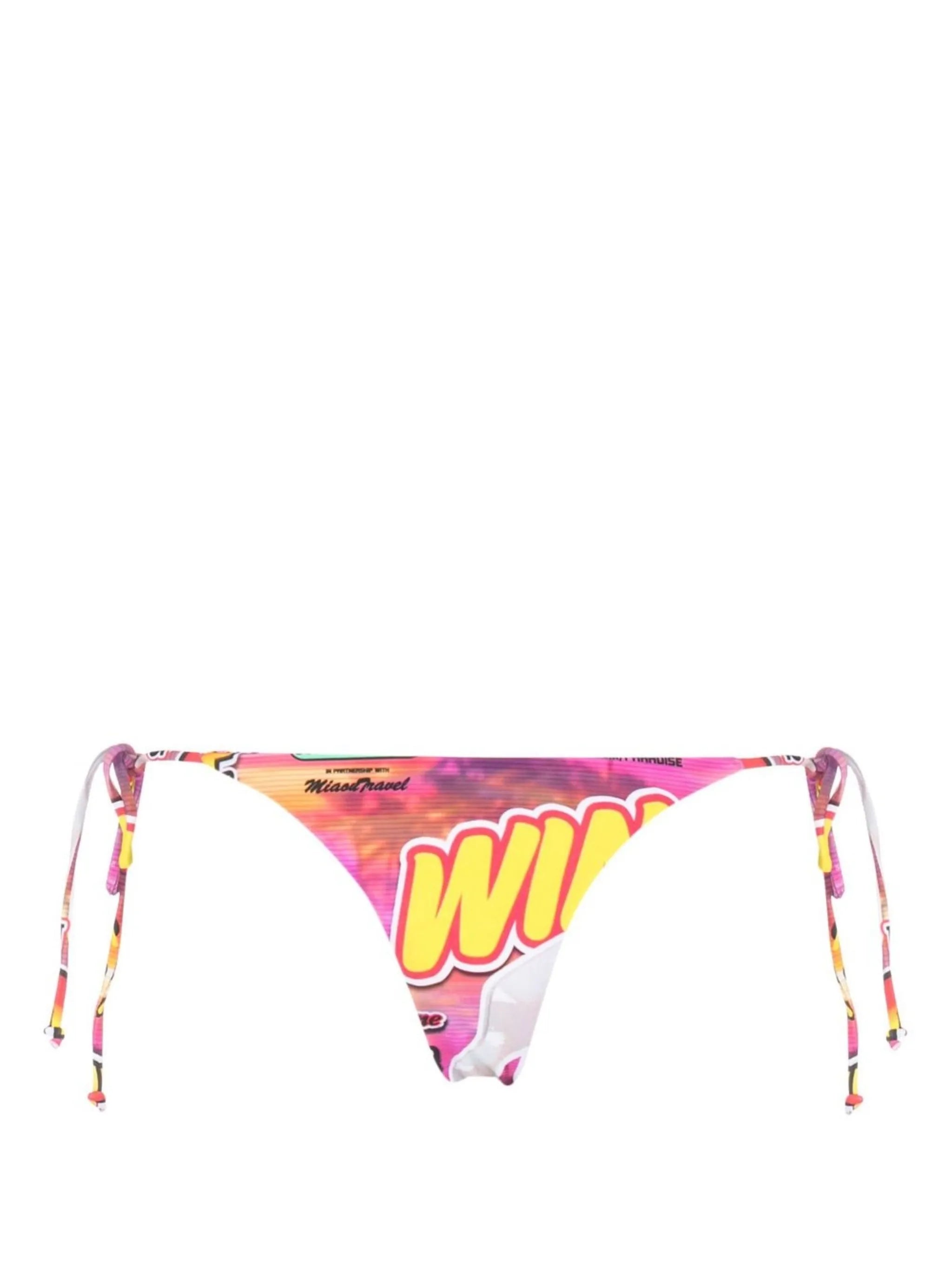 Kauai Lotto-print bikini bottoms