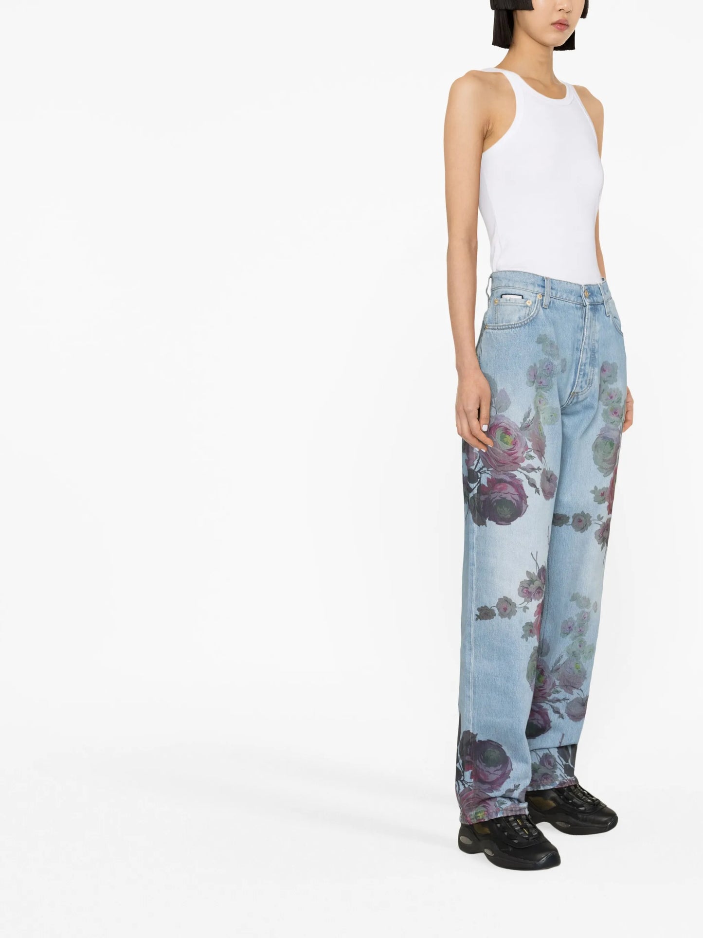 Benz Bloom wide-leg jeans