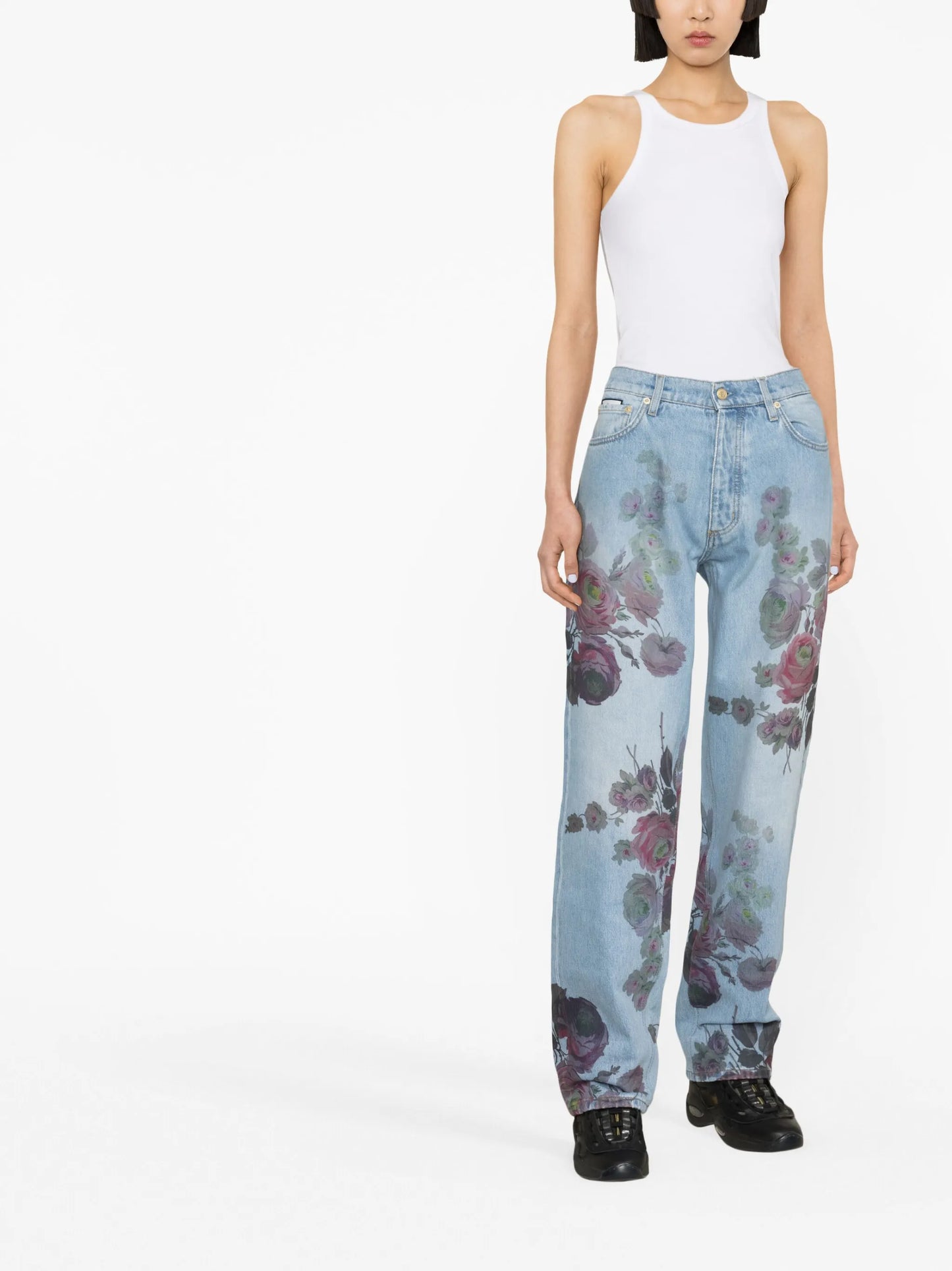 Benz Bloom wide-leg jeans