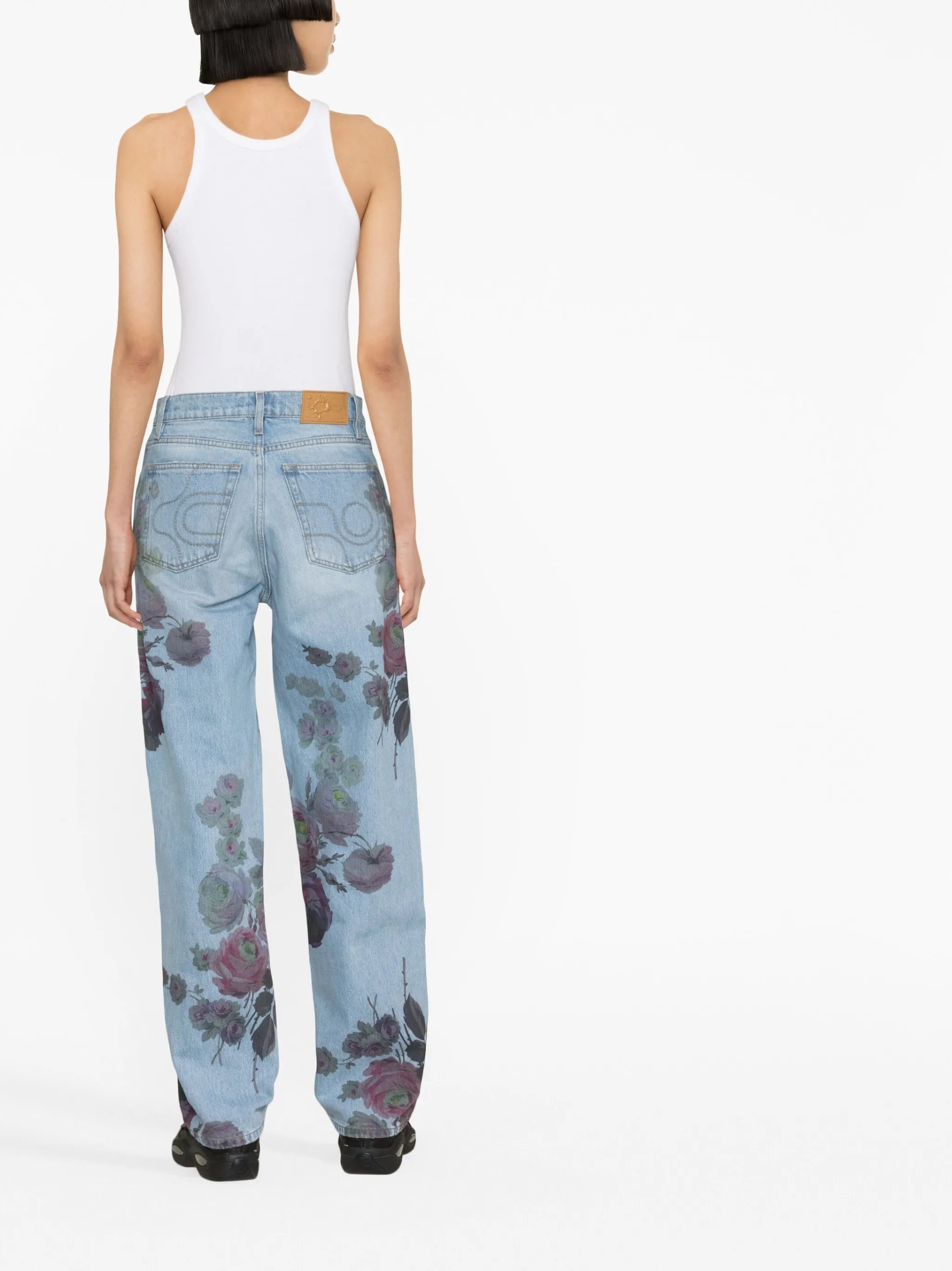 Benz Bloom wide-leg jeans