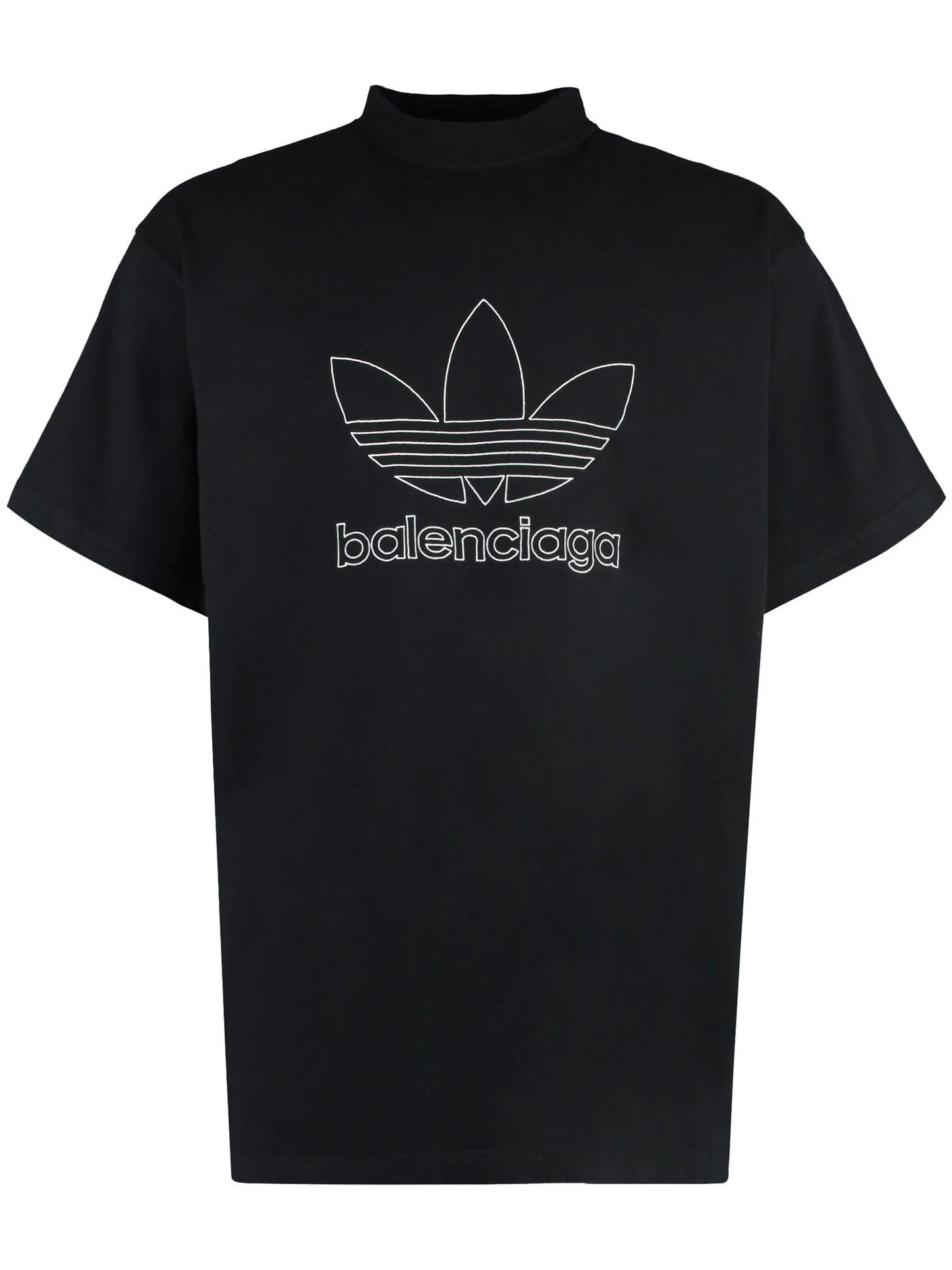 x adidas Trefoil print T-shirt