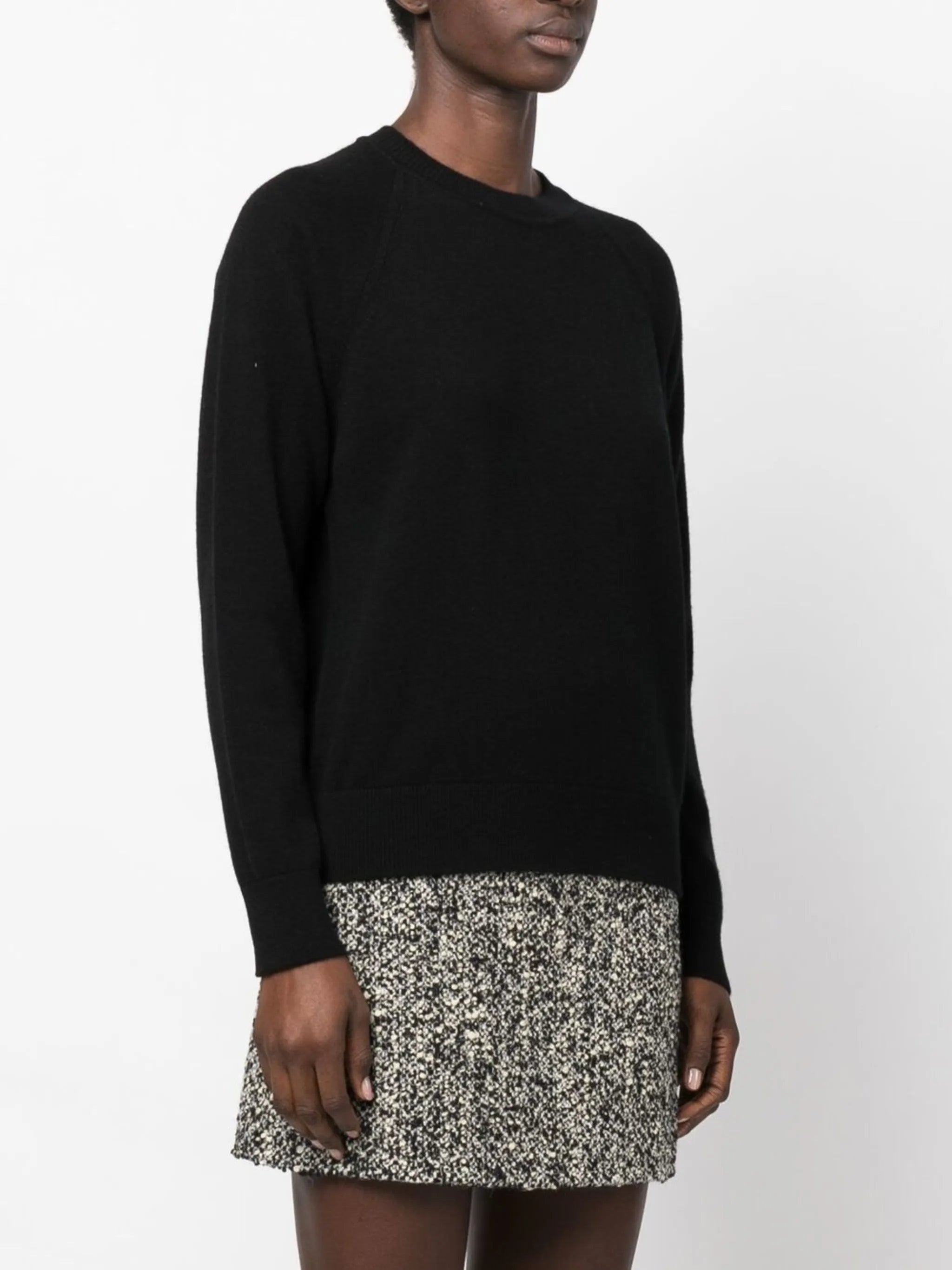 crew-neck cashmere jumper
