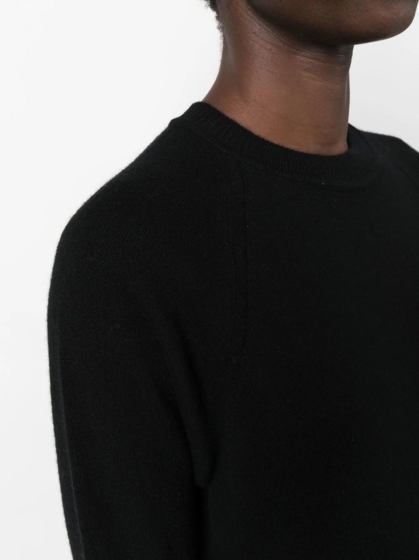 crew-neck cashmere jumper