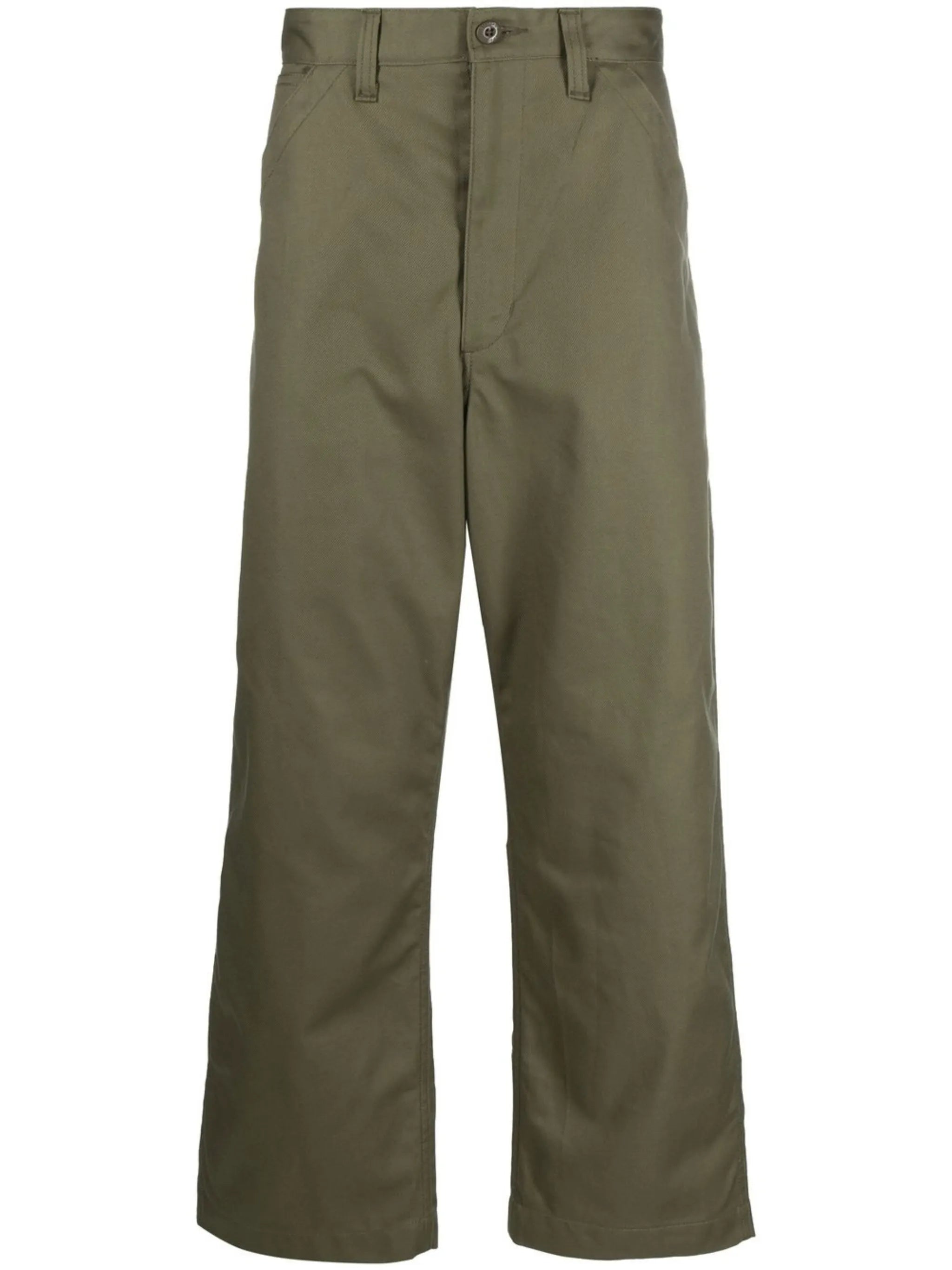 straight leg trousers