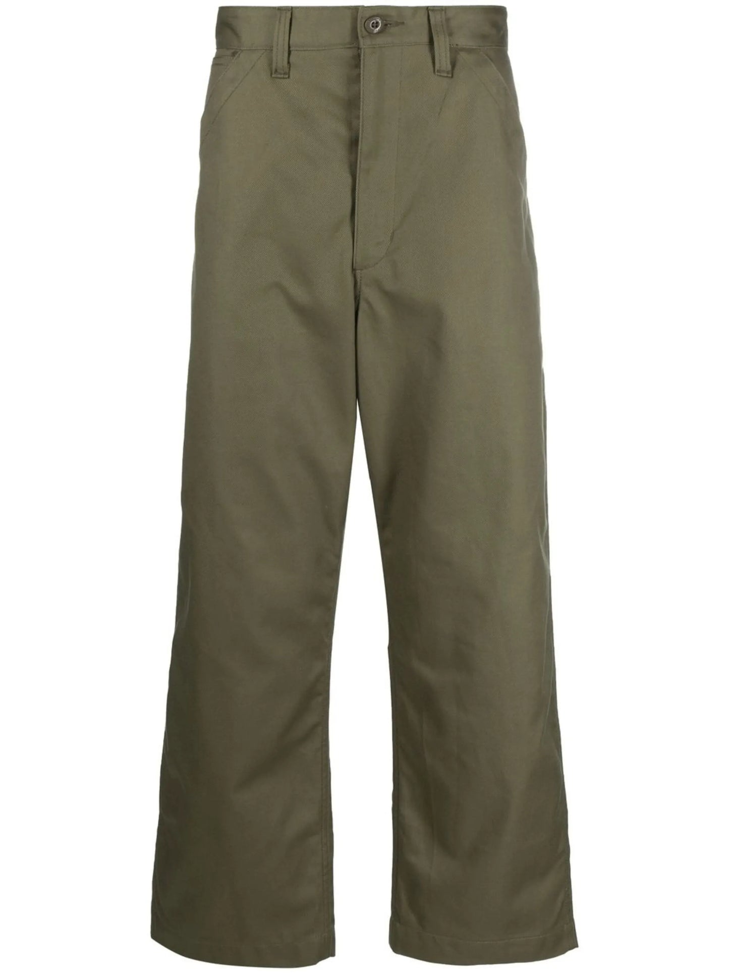 straight leg trousers