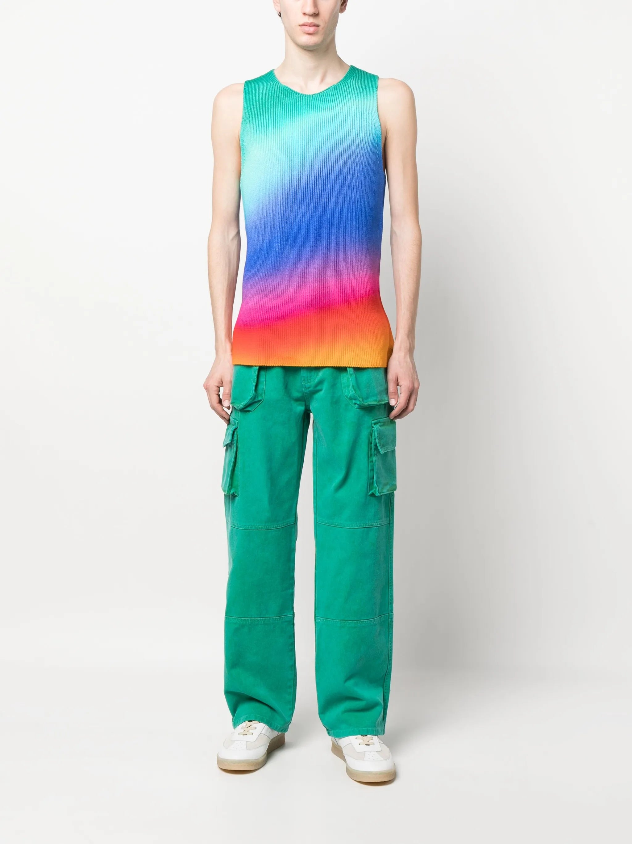 knitted tank top