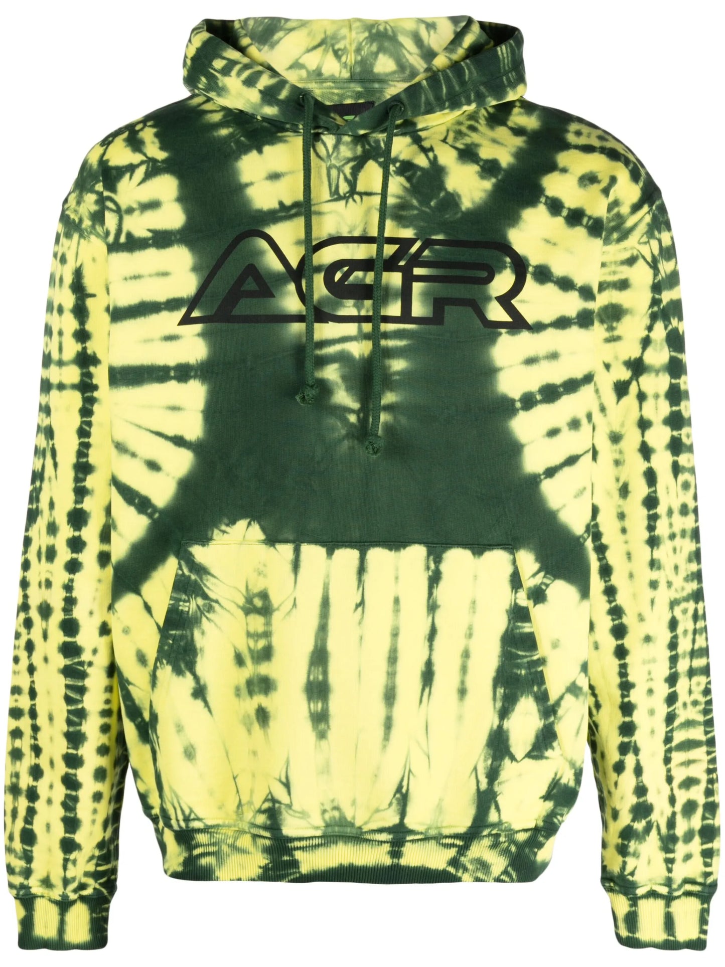 Happiness abstract-print hoodie