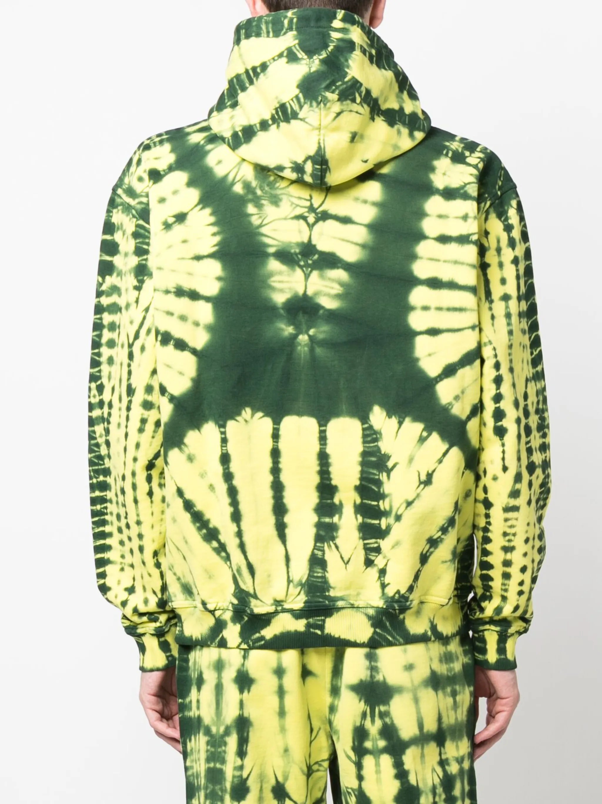 Happiness abstract-print hoodie