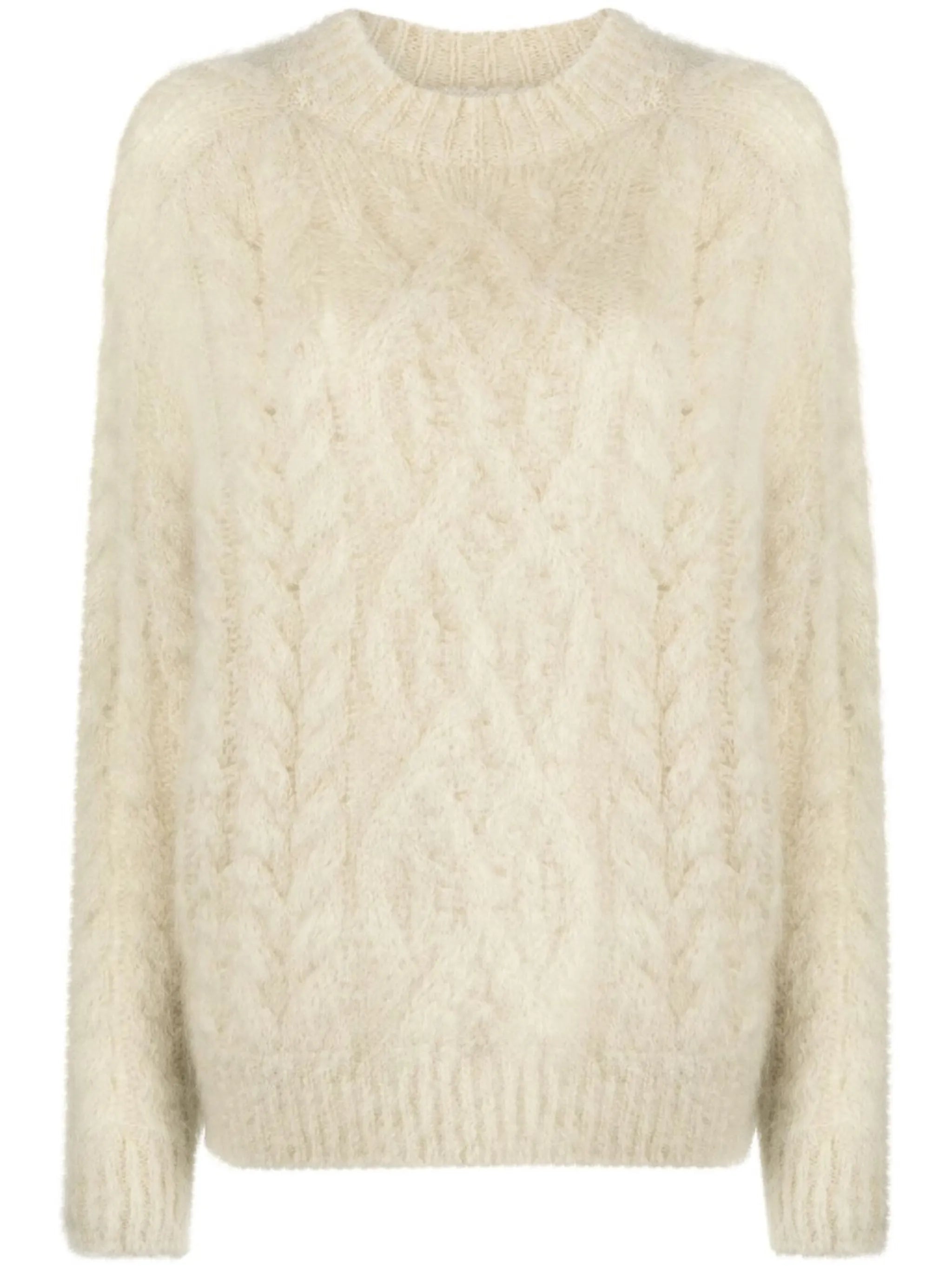 Thomas cable-knit jumper