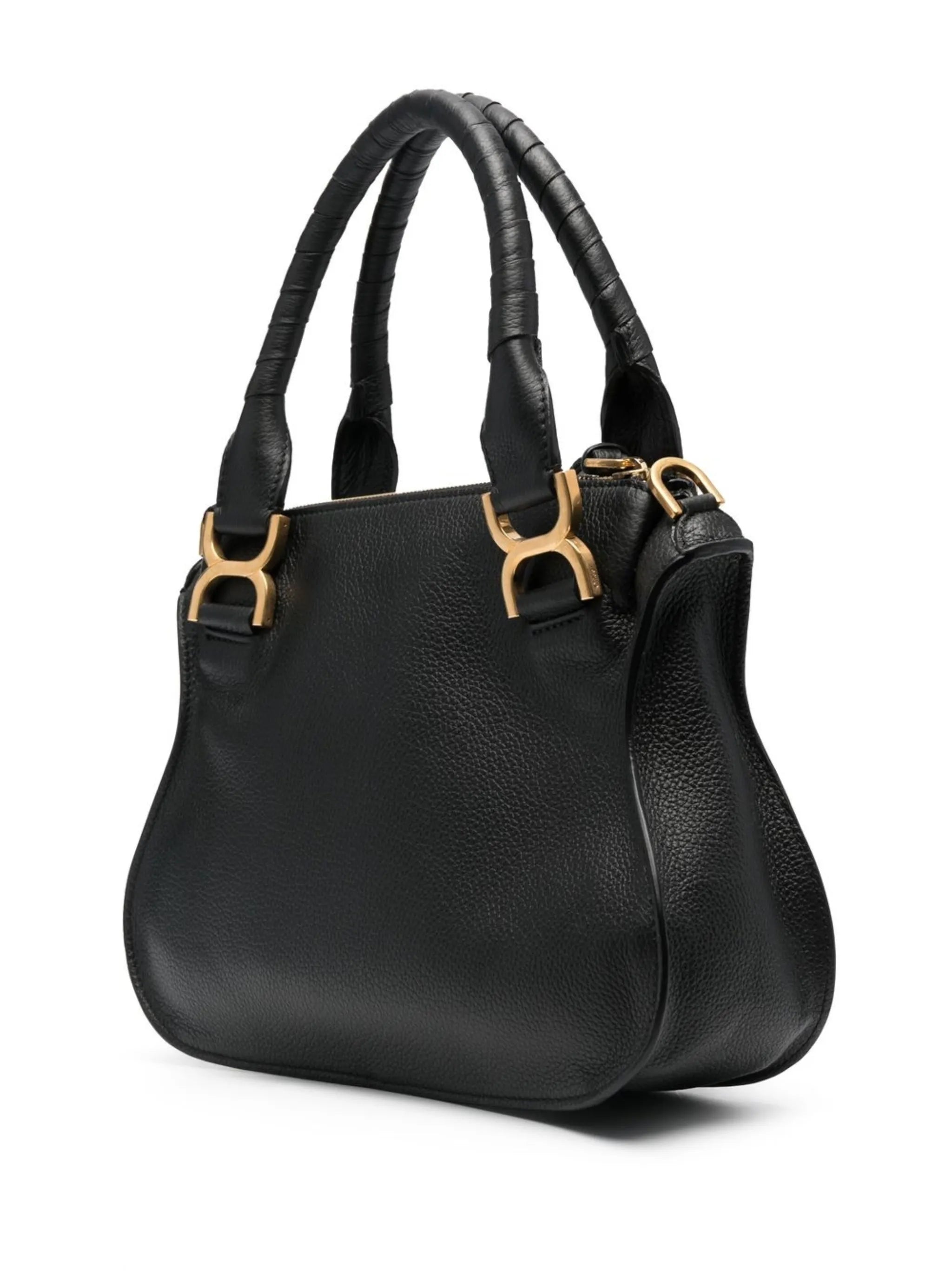 small Marcie leather tote bag