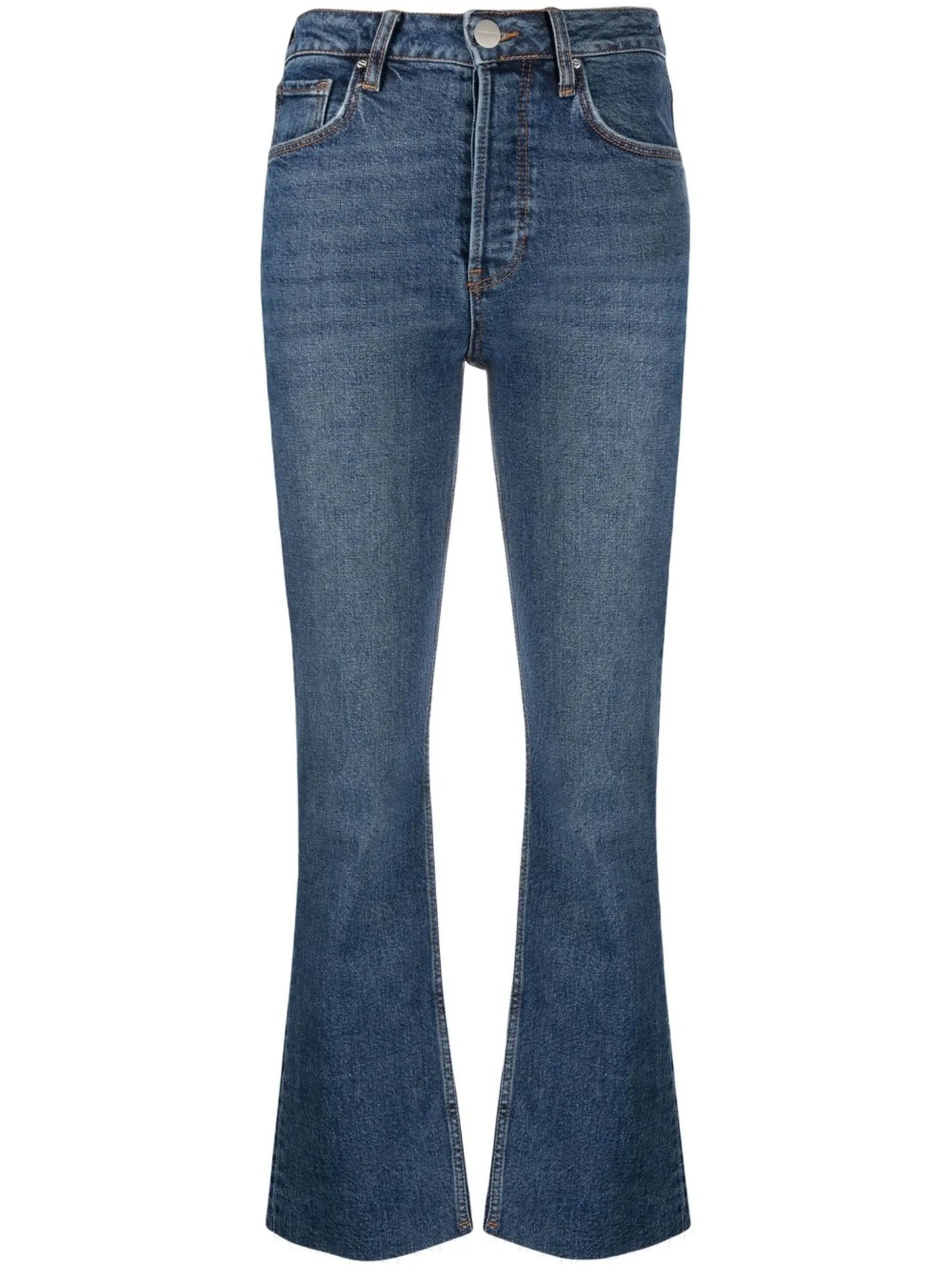 flared denim jeans