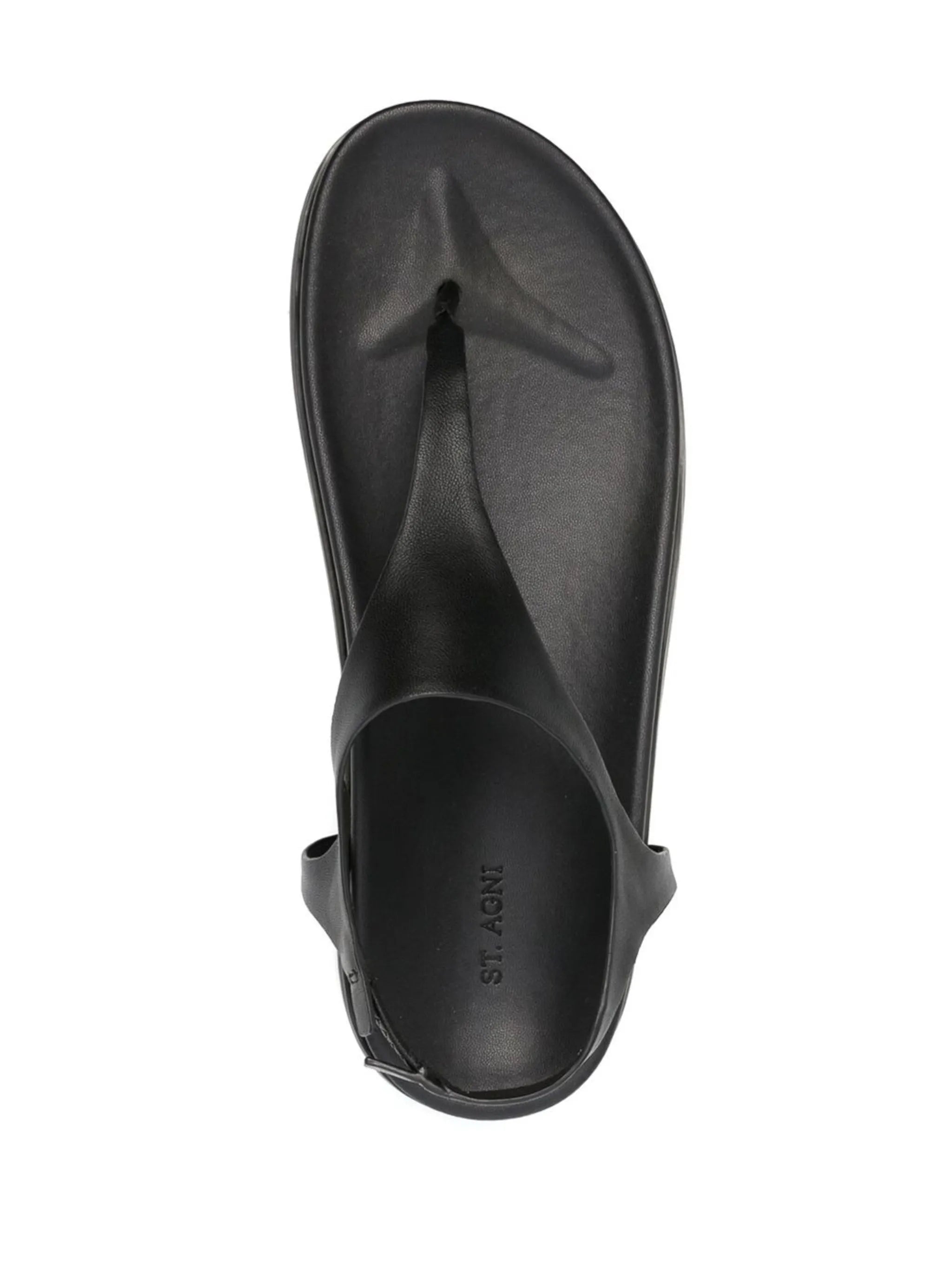 Agni Flat-Thong leather sandals