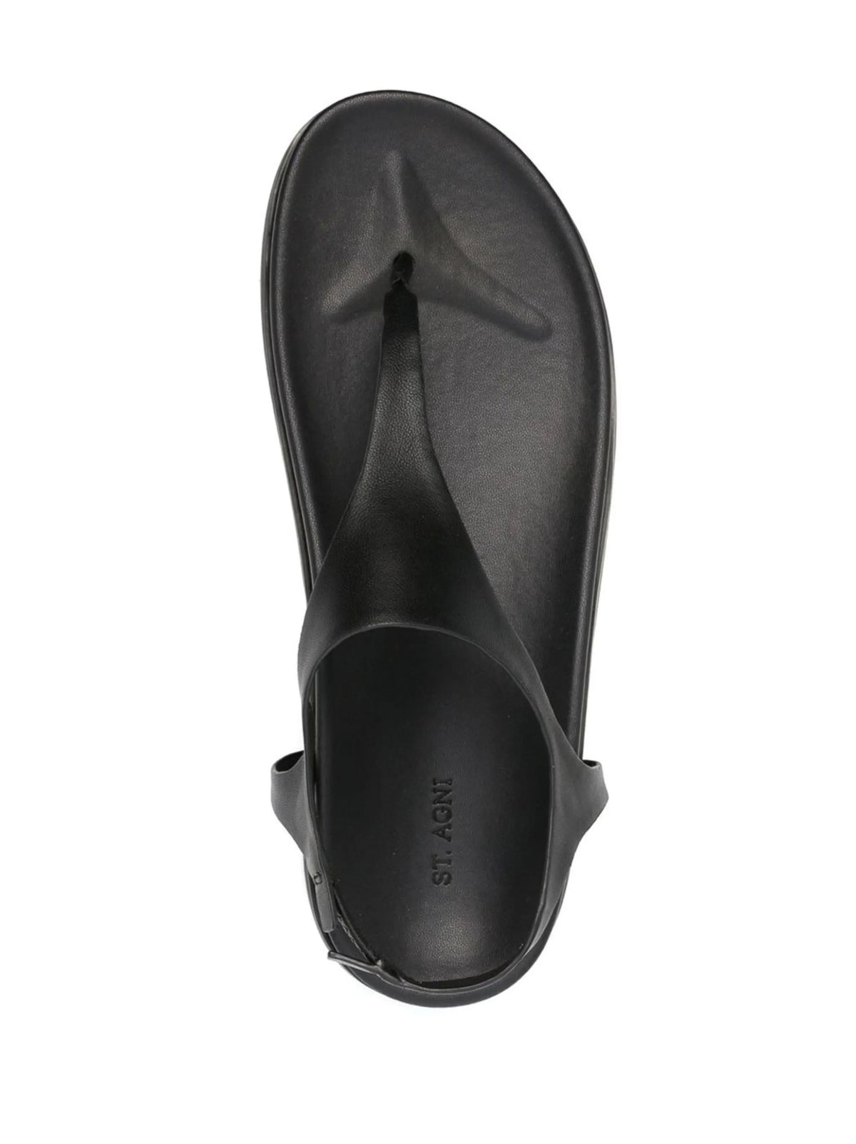Agni Flat-Thong leather sandals
