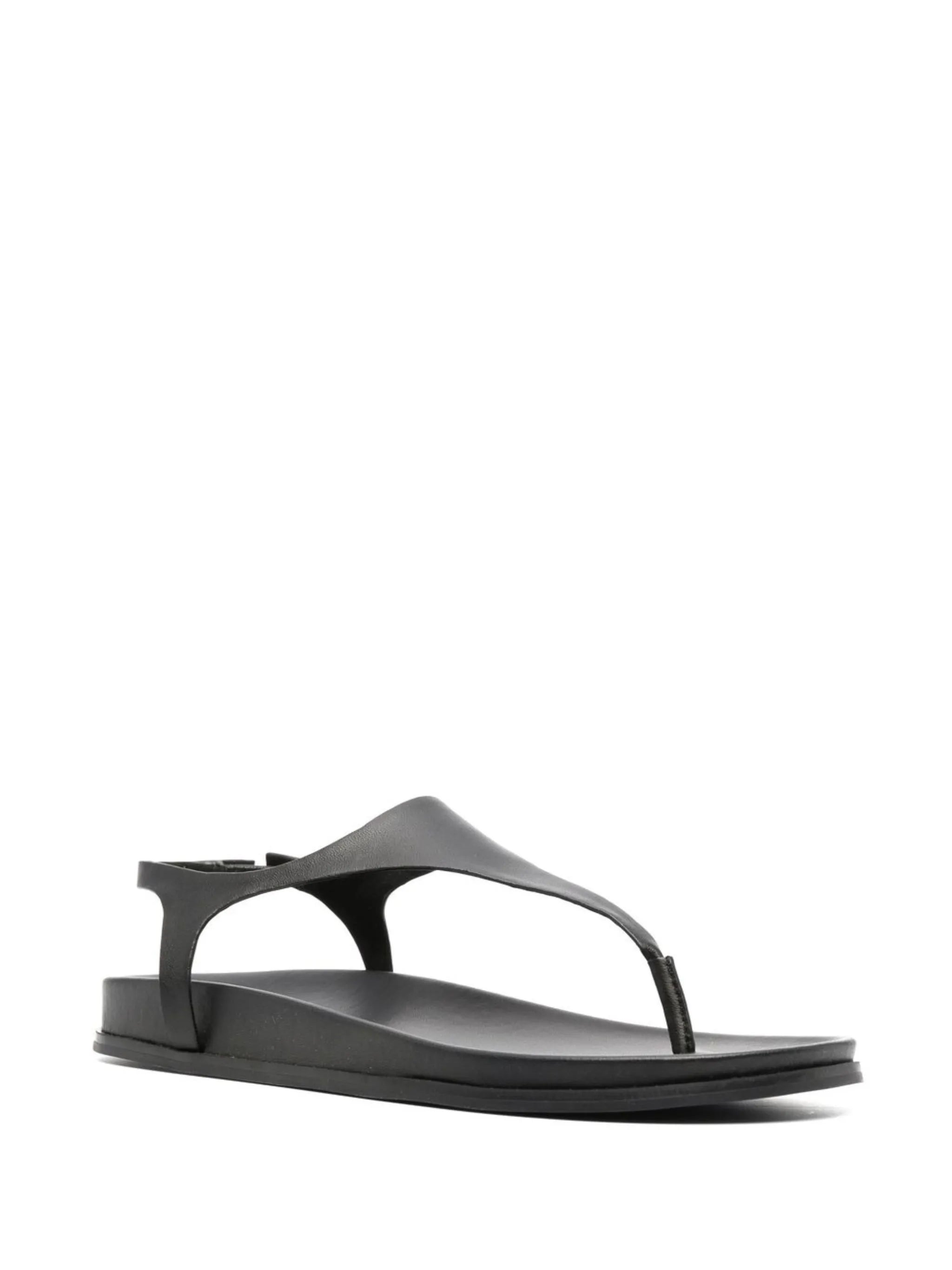 Agni Flat-Thong leather sandals