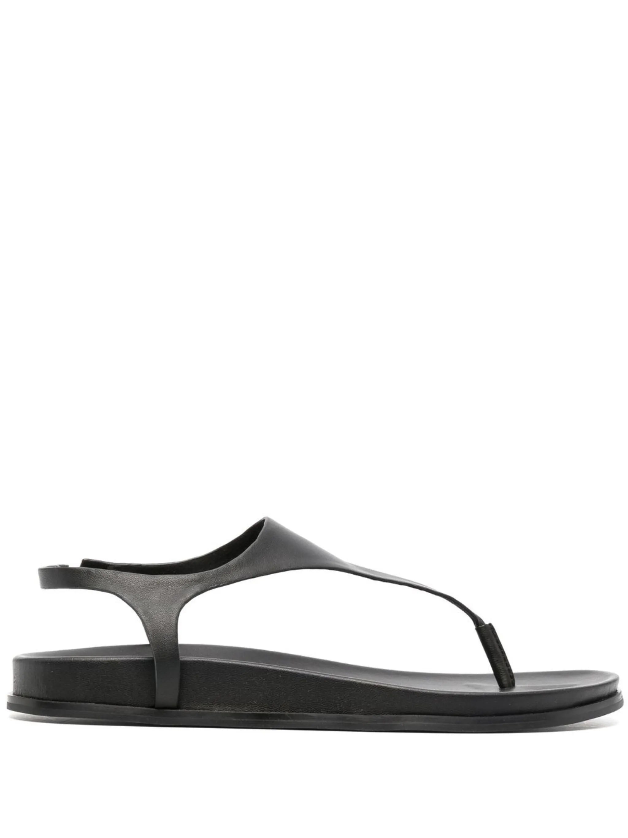 Agni Flat-Thong leather sandals