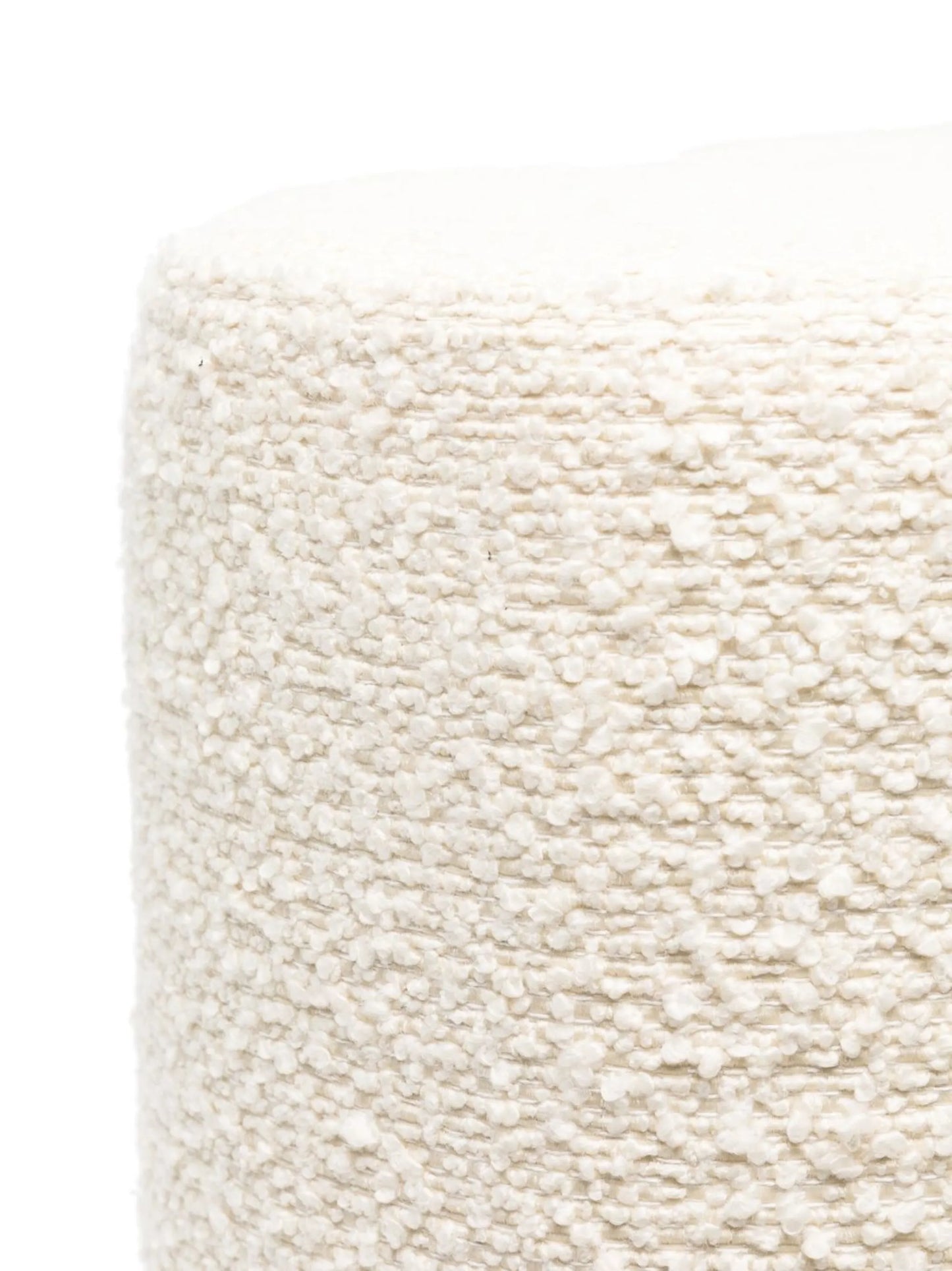 Clover bouclé stool