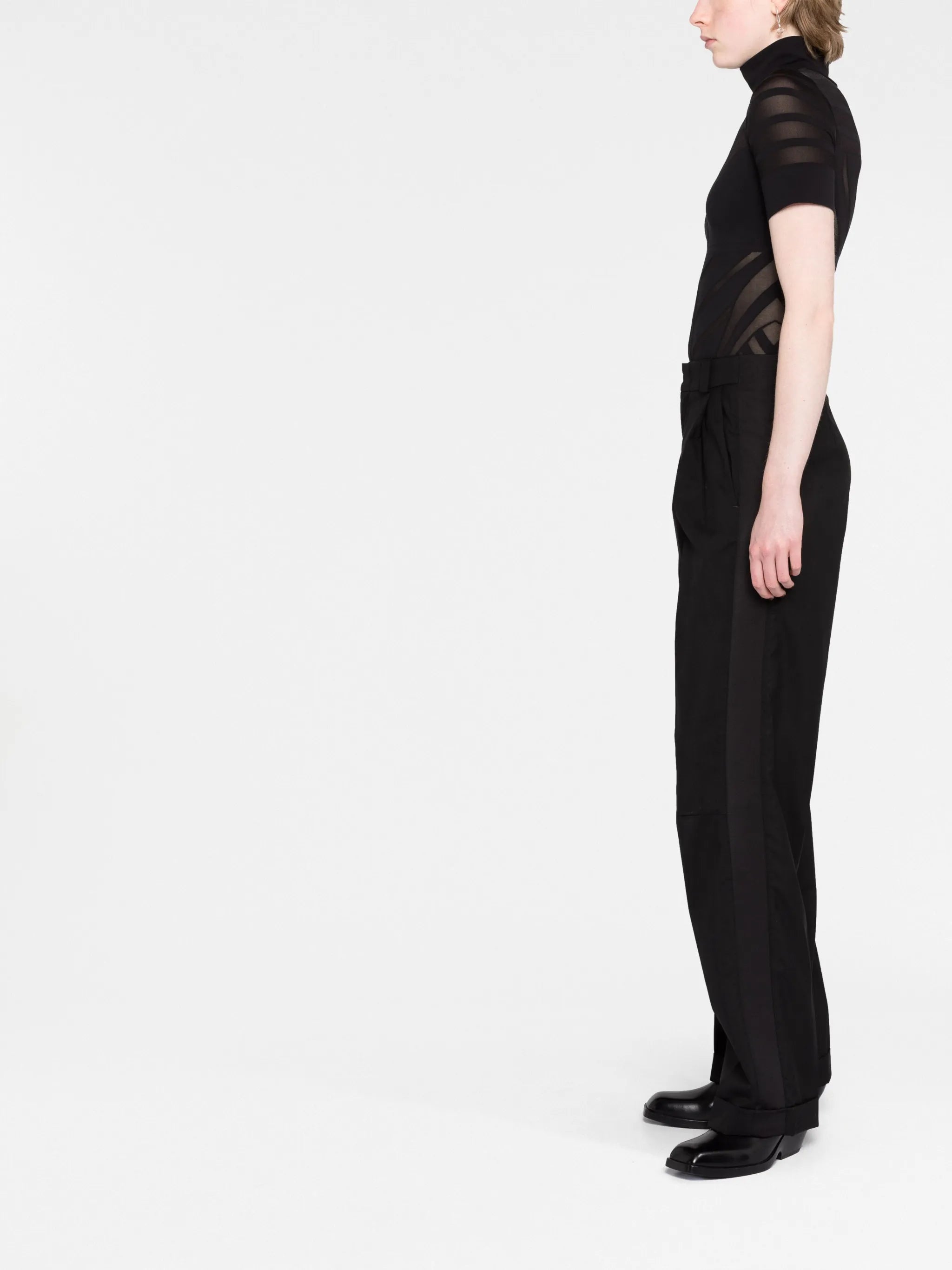 Trinity tuxedo high-waist trousers