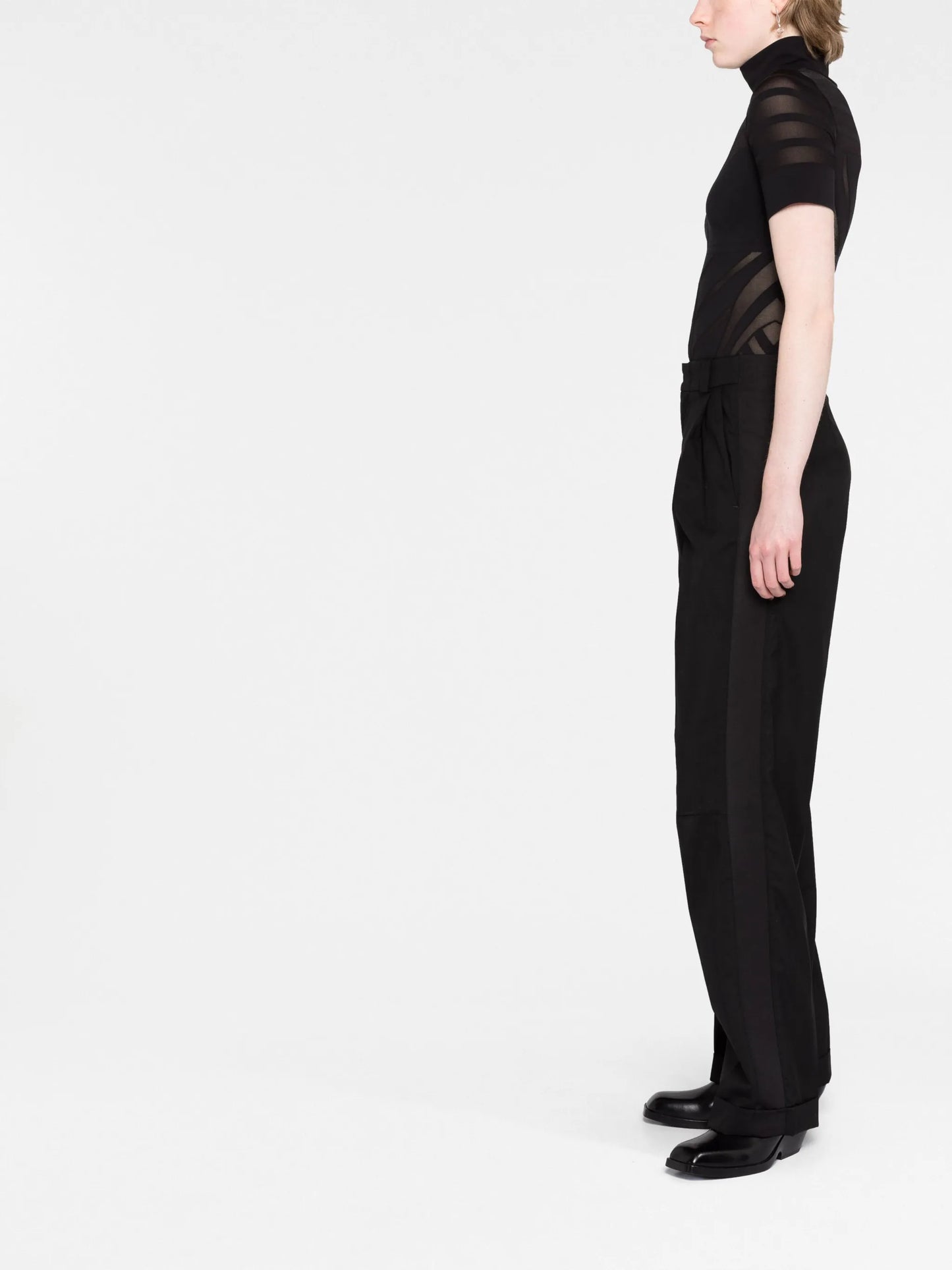 Trinity tuxedo high-waist trousers