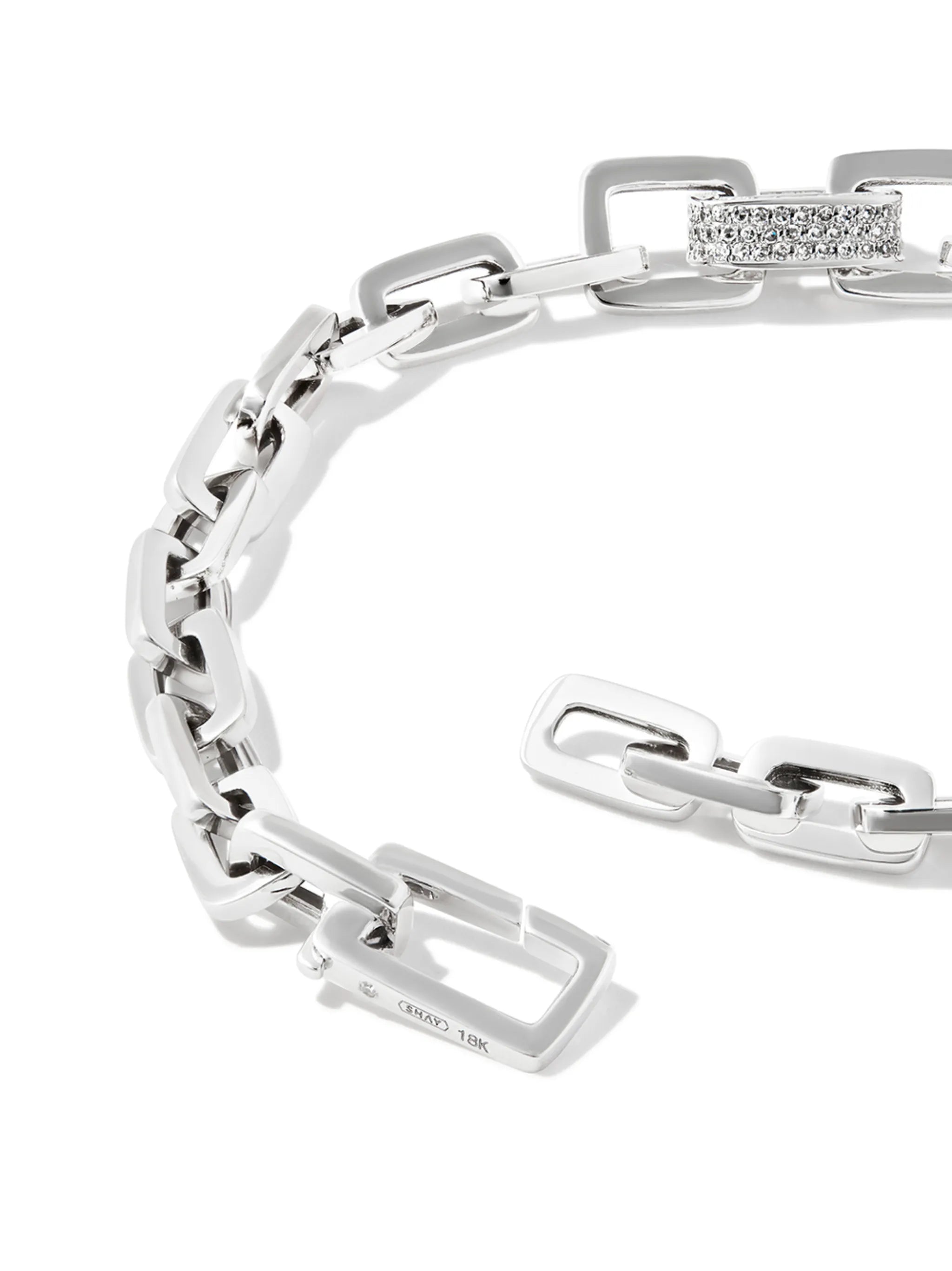 18kt white gold Mini Deco bracelet