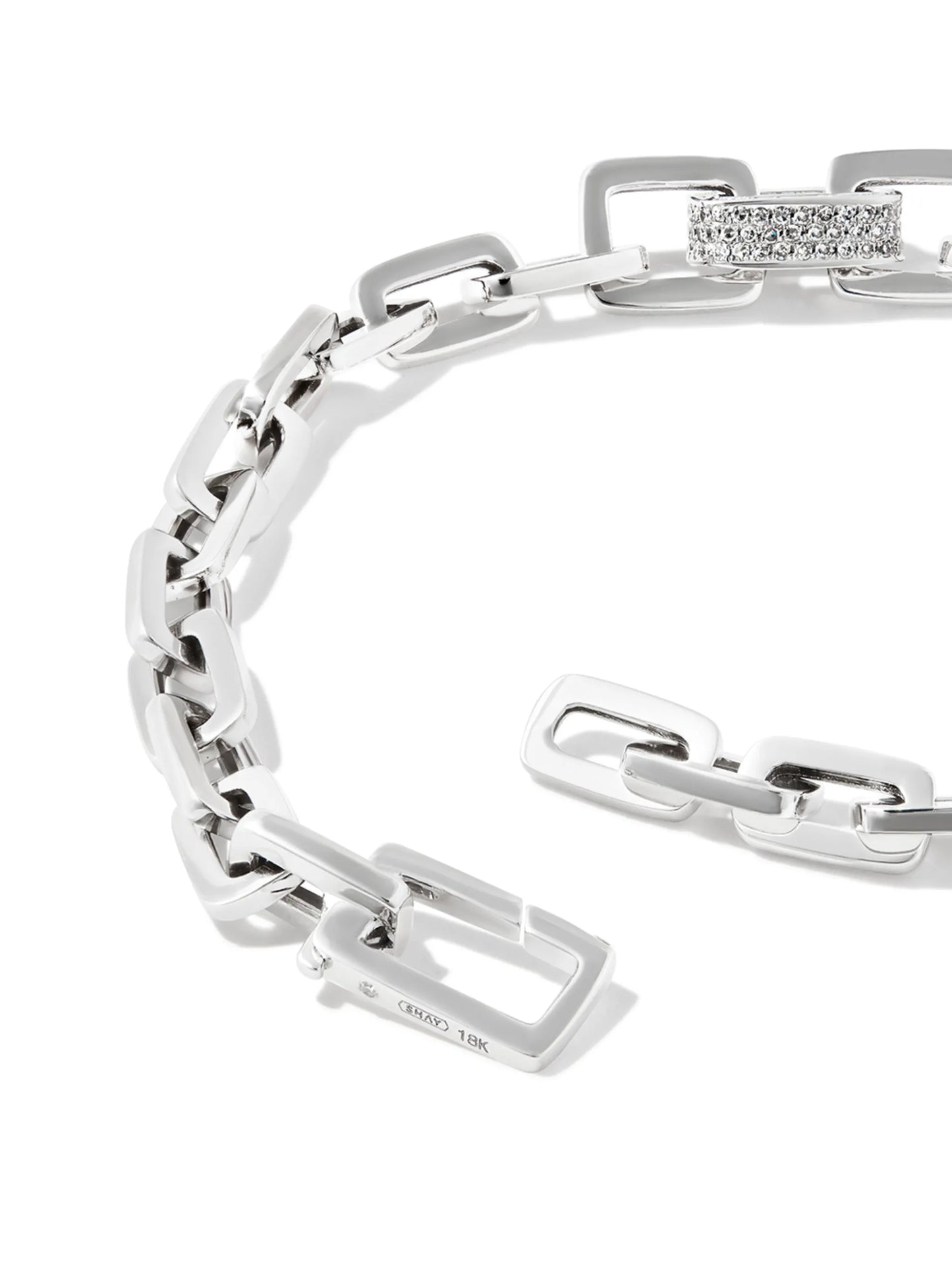 18kt white gold Mini Deco bracelet