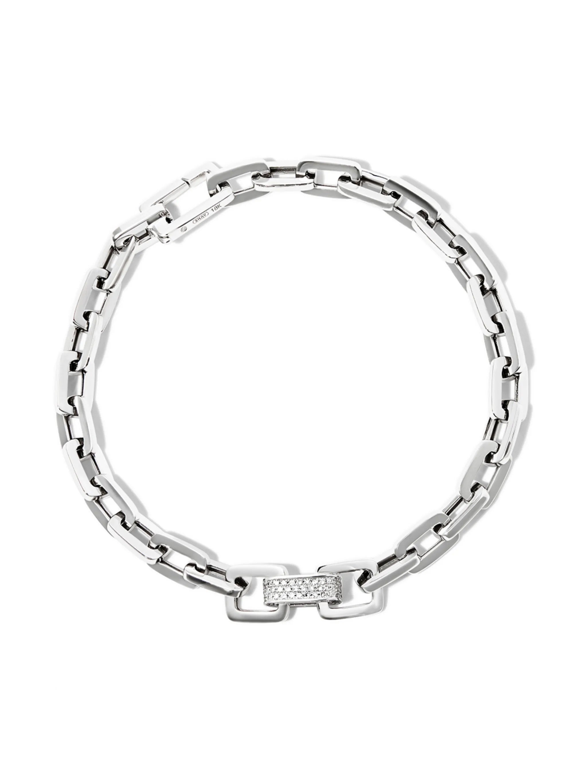 18kt white gold Mini Deco bracelet