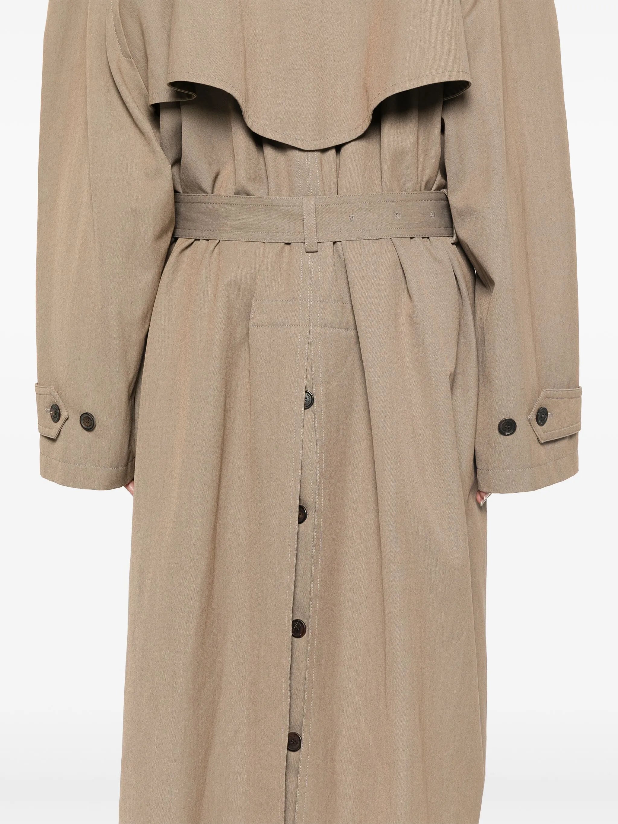 belted trench coat