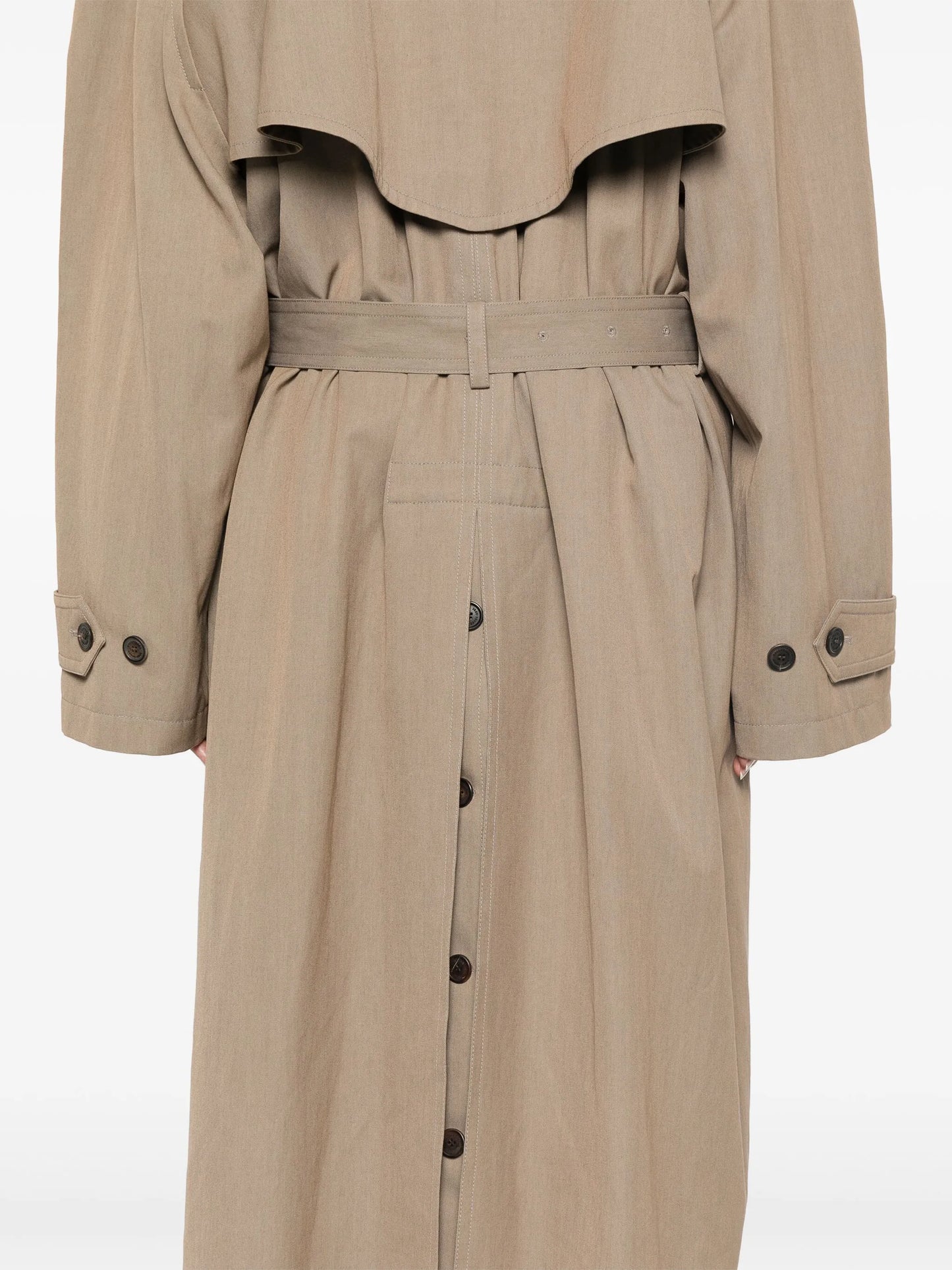 belted trench coat