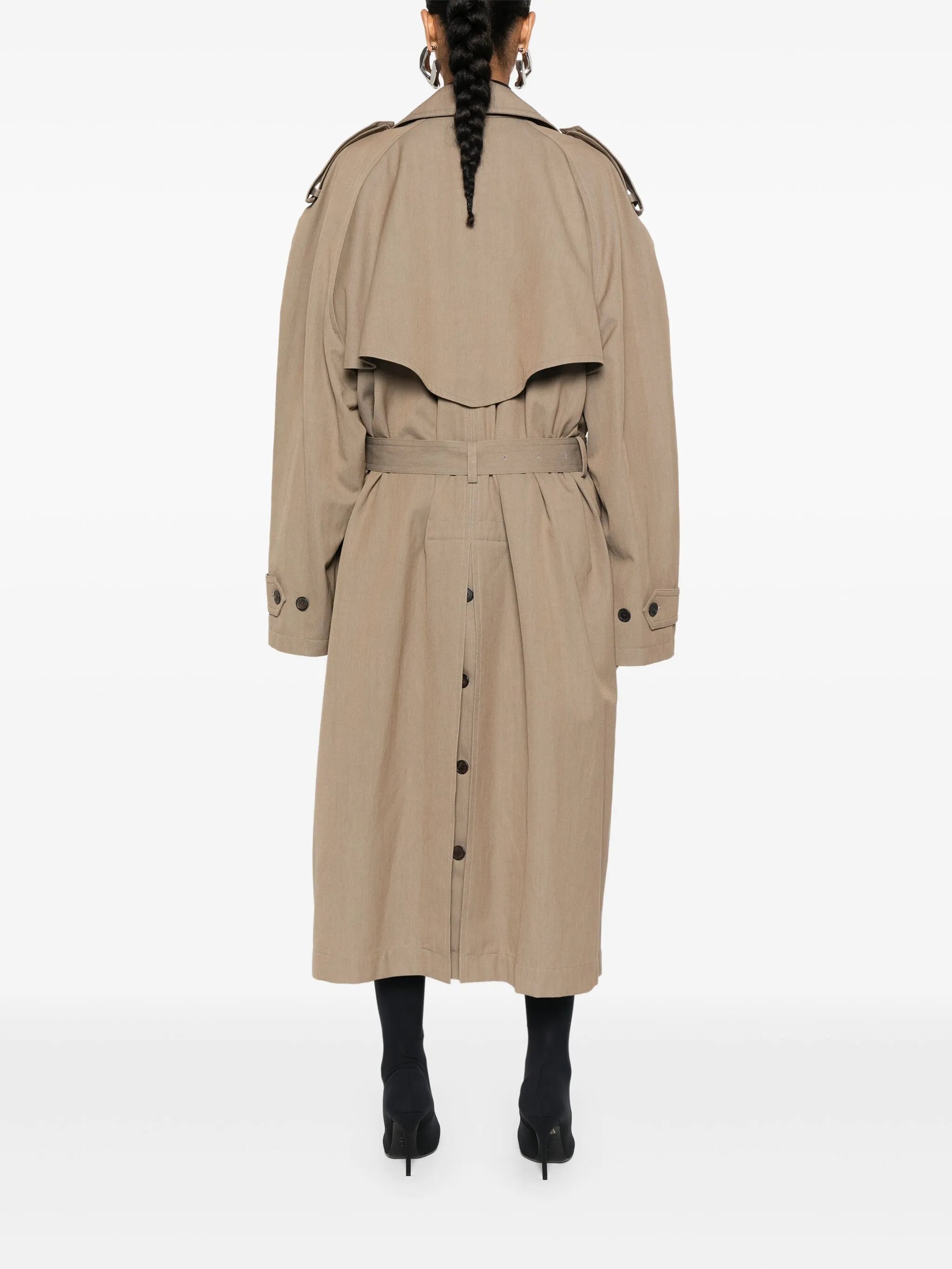 belted trench coat