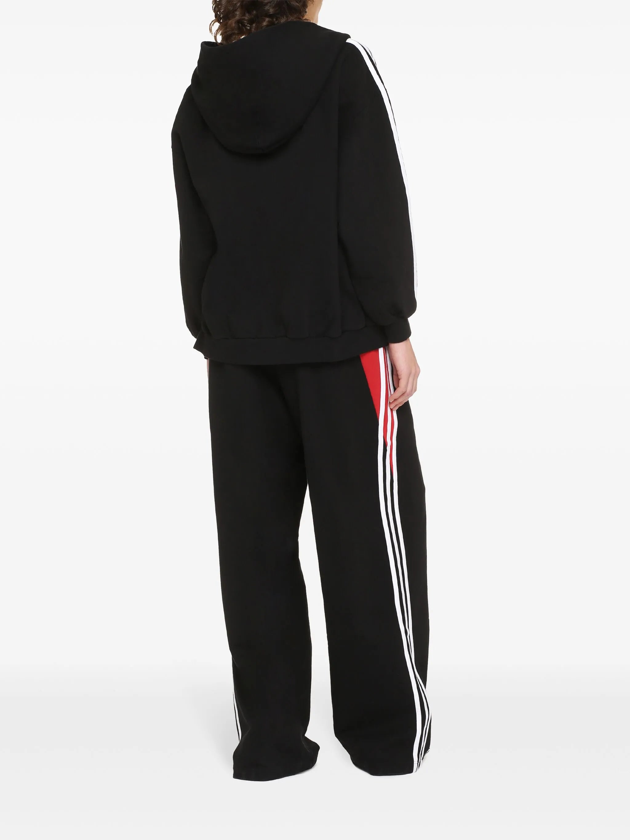 x adidas 3-Stripes zip-front hoodie
