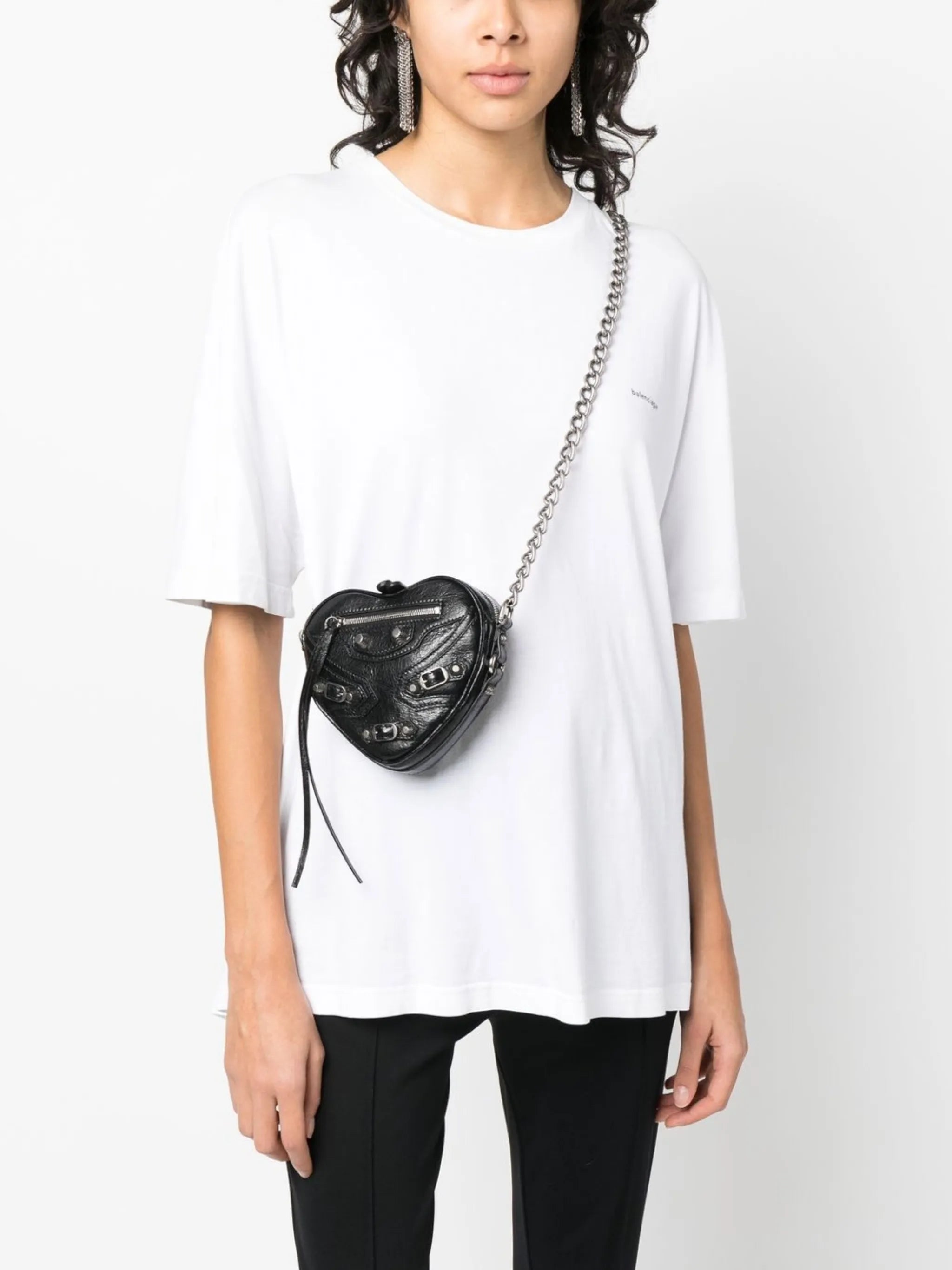 mini Le Cagole Heart crossbody bag