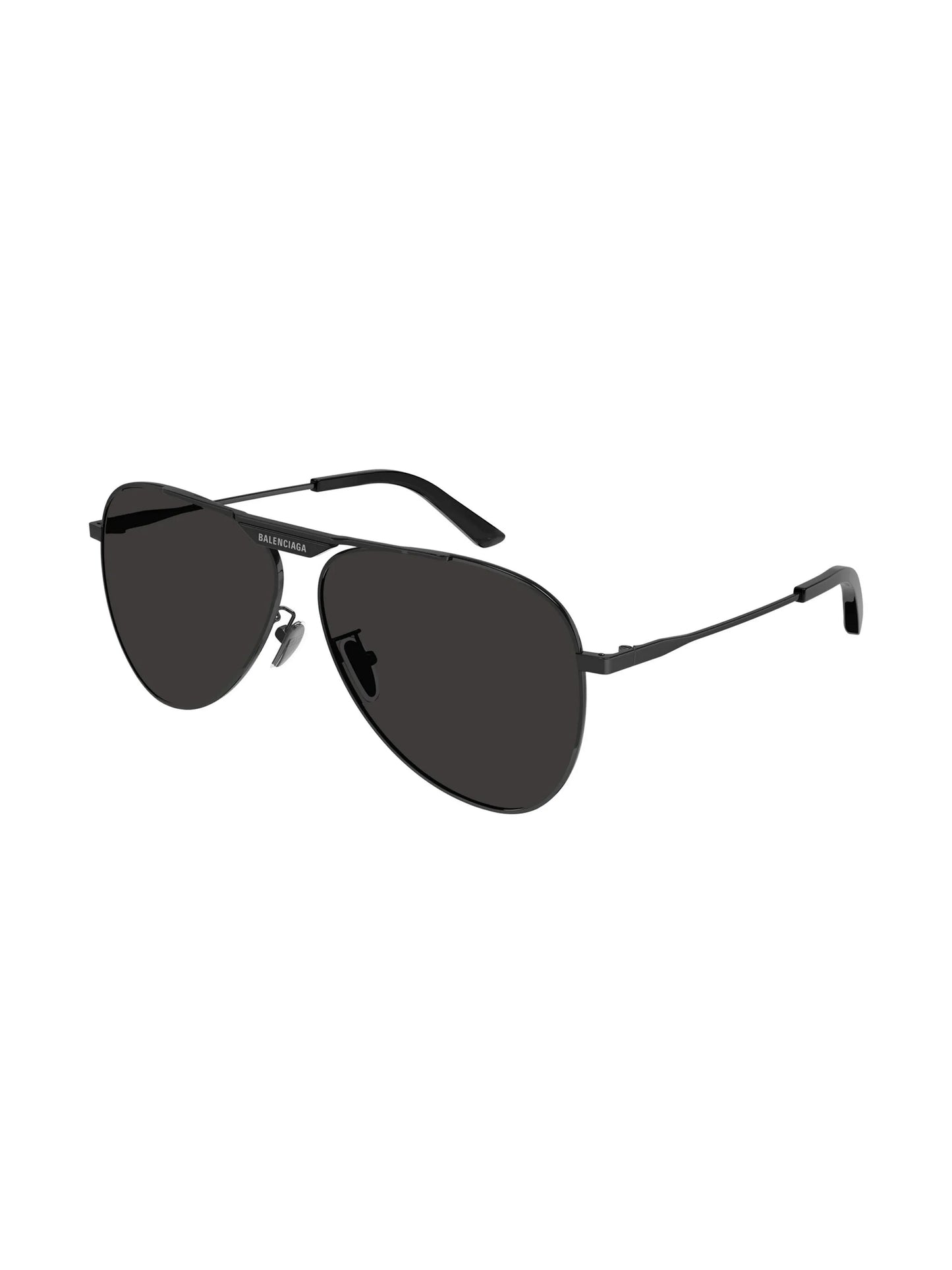 logo-tag pilot-frame sunglasses