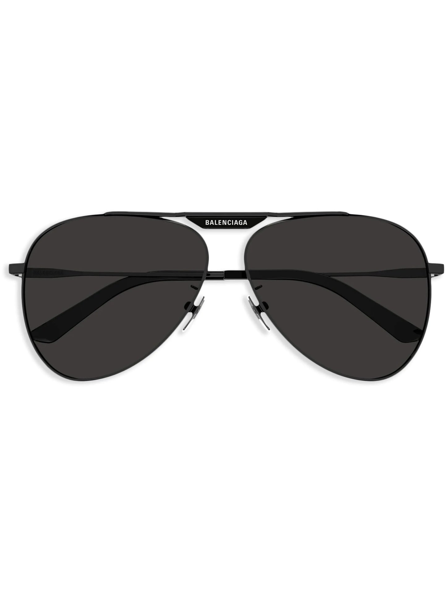 logo-tag pilot-frame sunglasses
