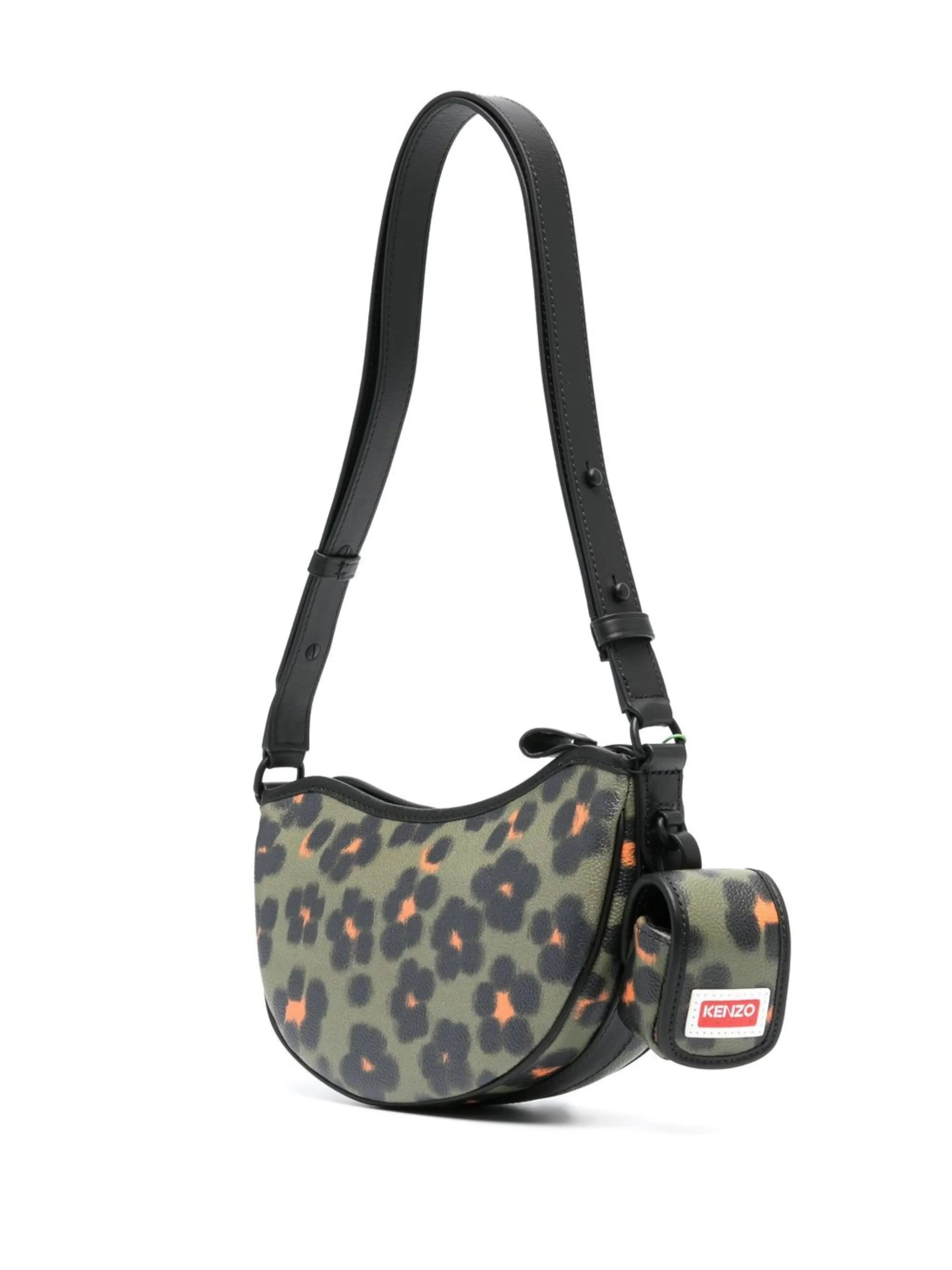 logo-patch shoulder bag