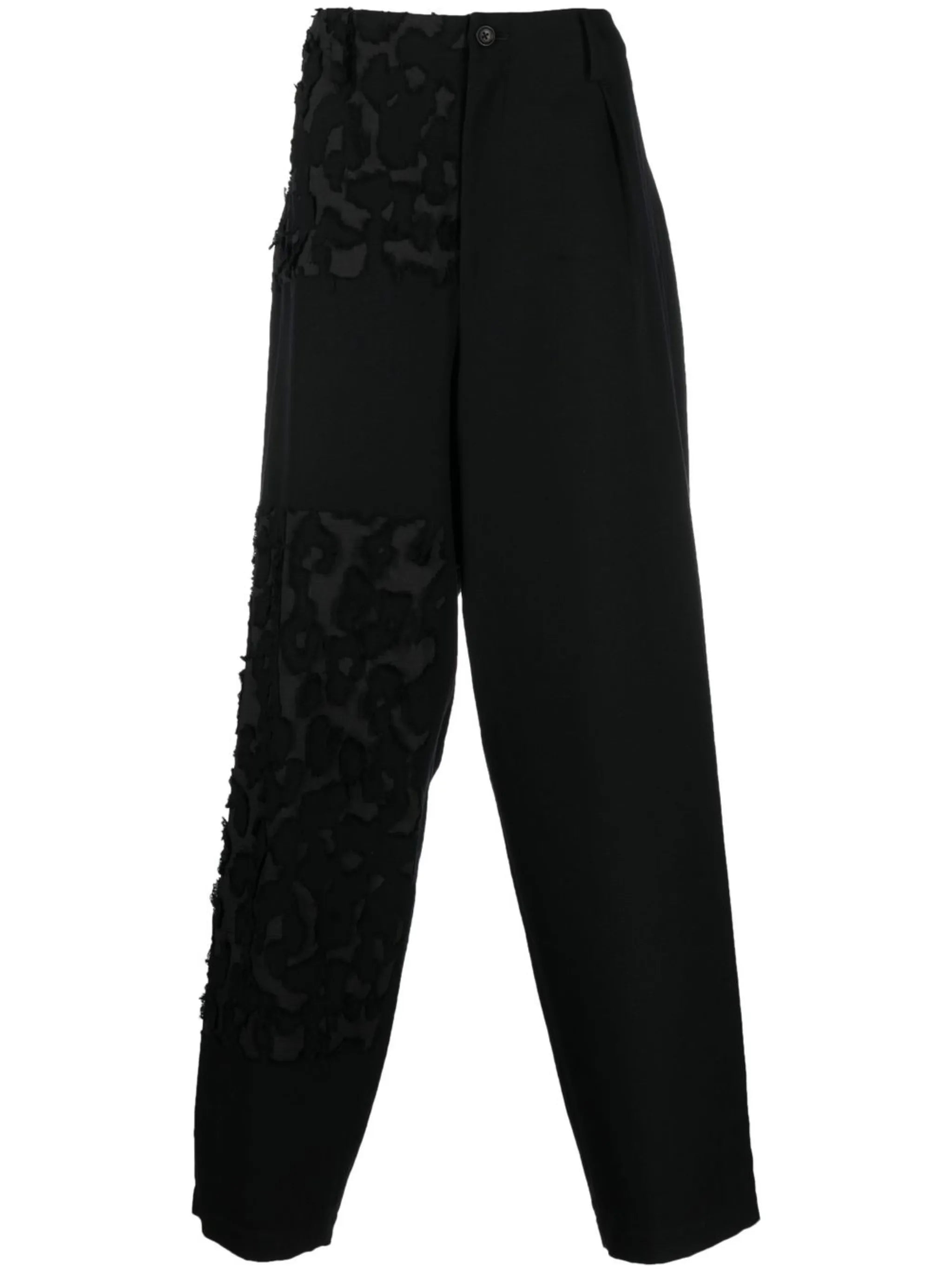 panelled wide-leg trousers