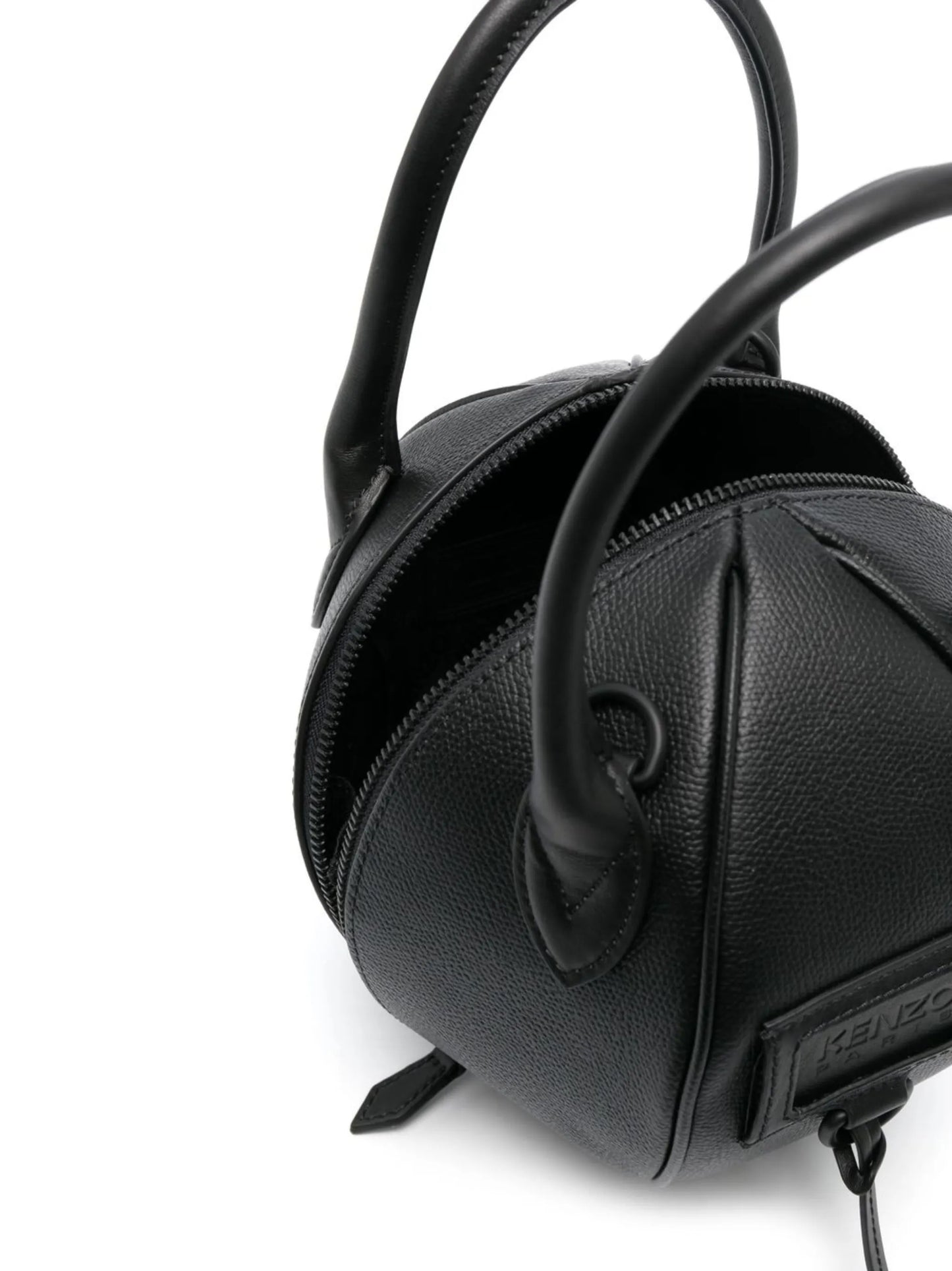 ball-shaped logo tote bag