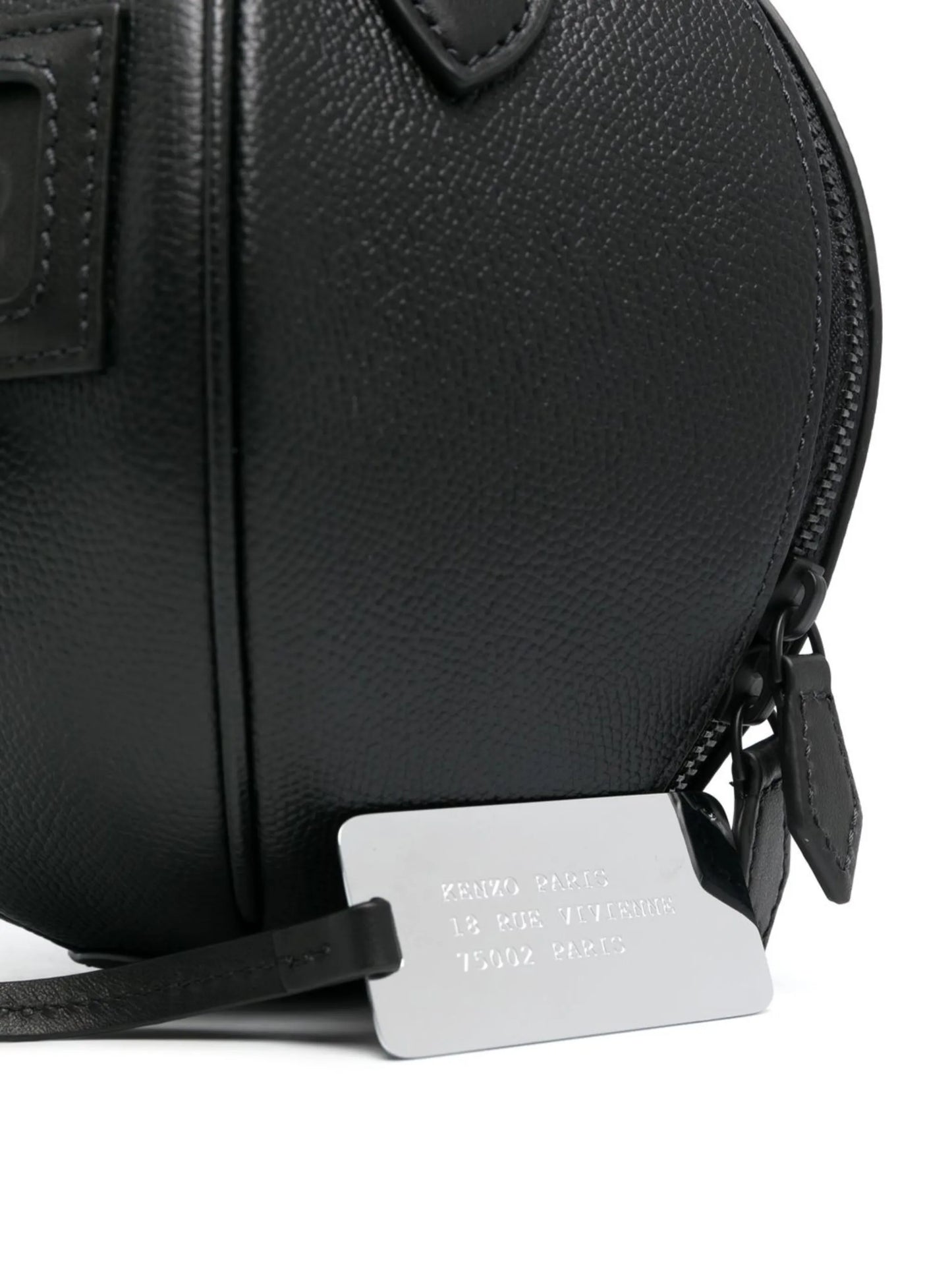 ball-shaped logo tote bag