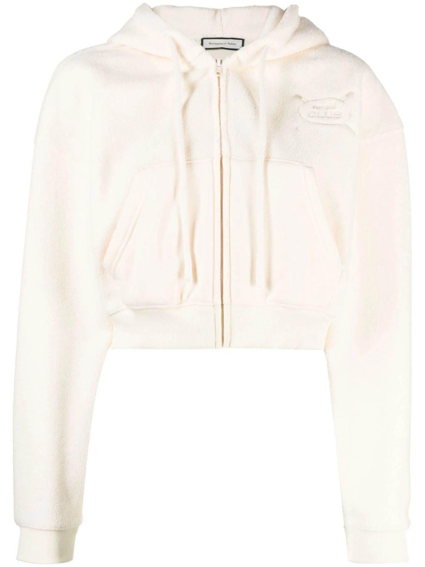 hooded cropped jacket
