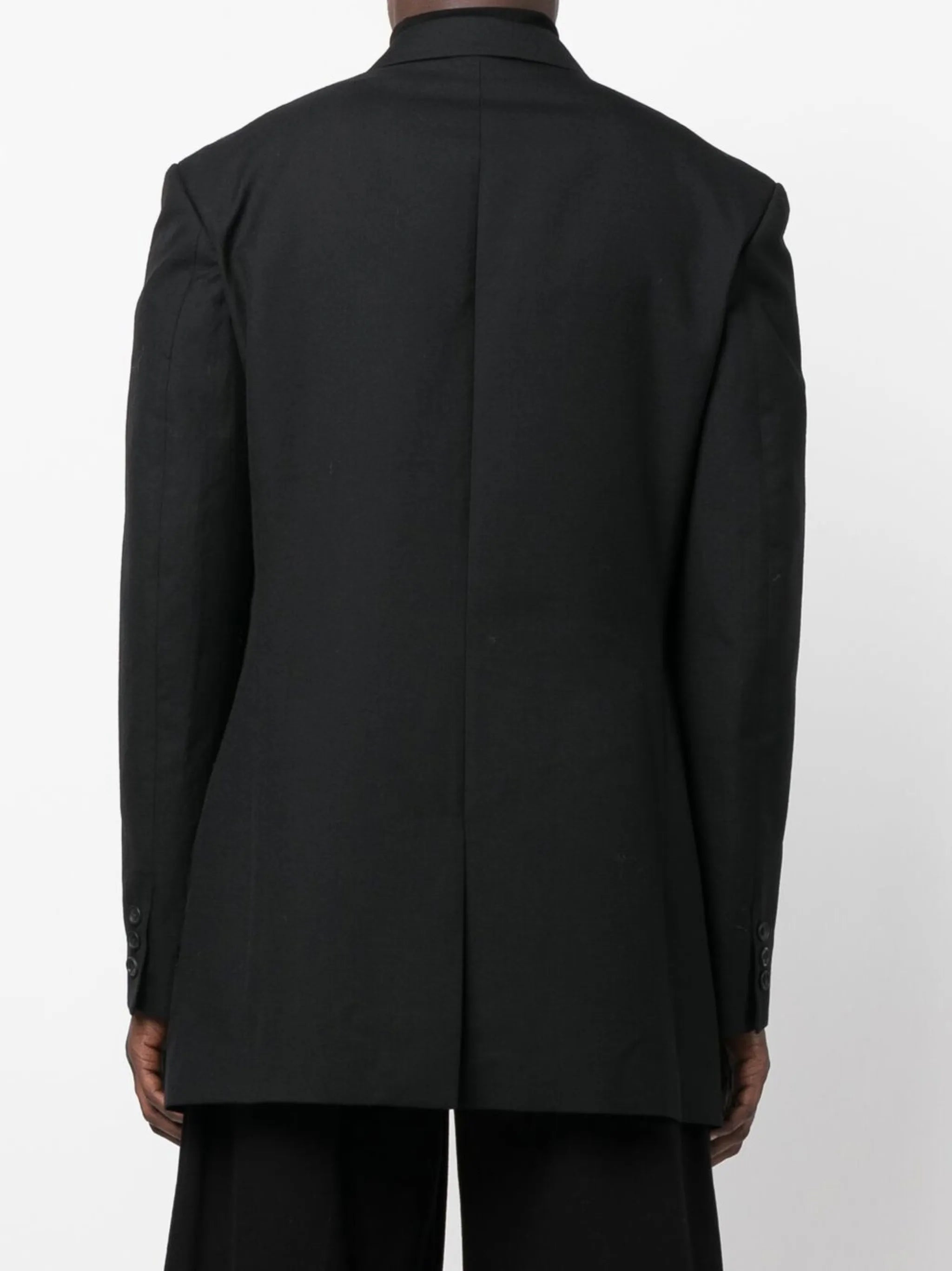 single-breasted blazer