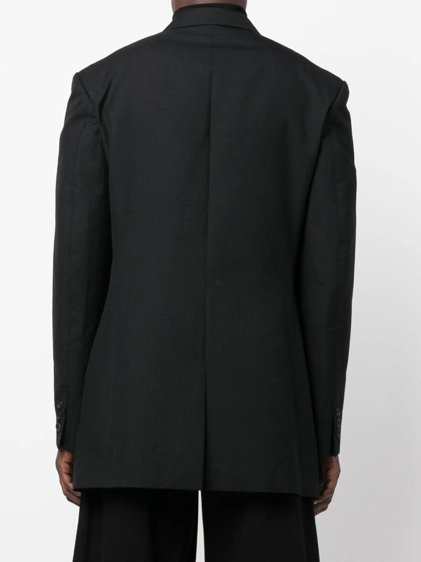 single-breasted blazer