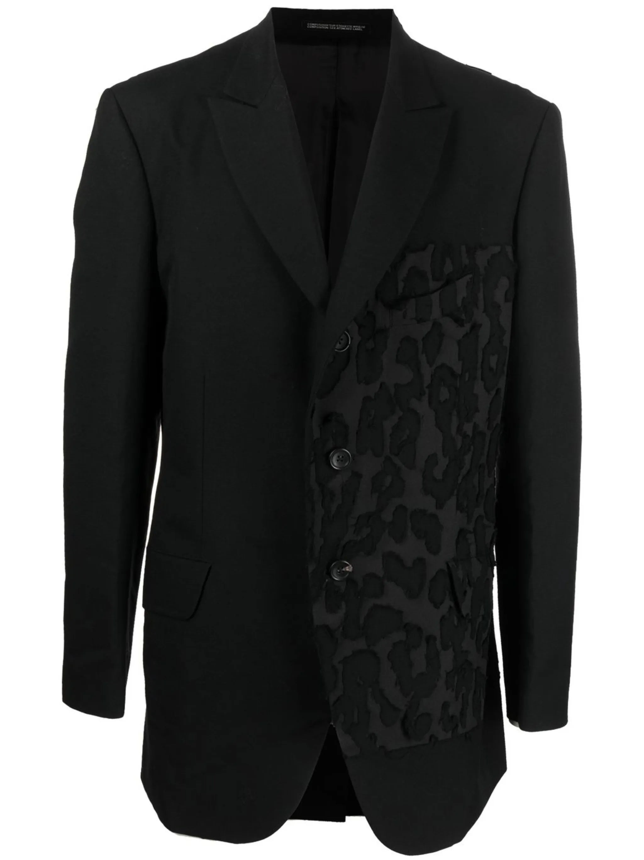 single-breasted blazer